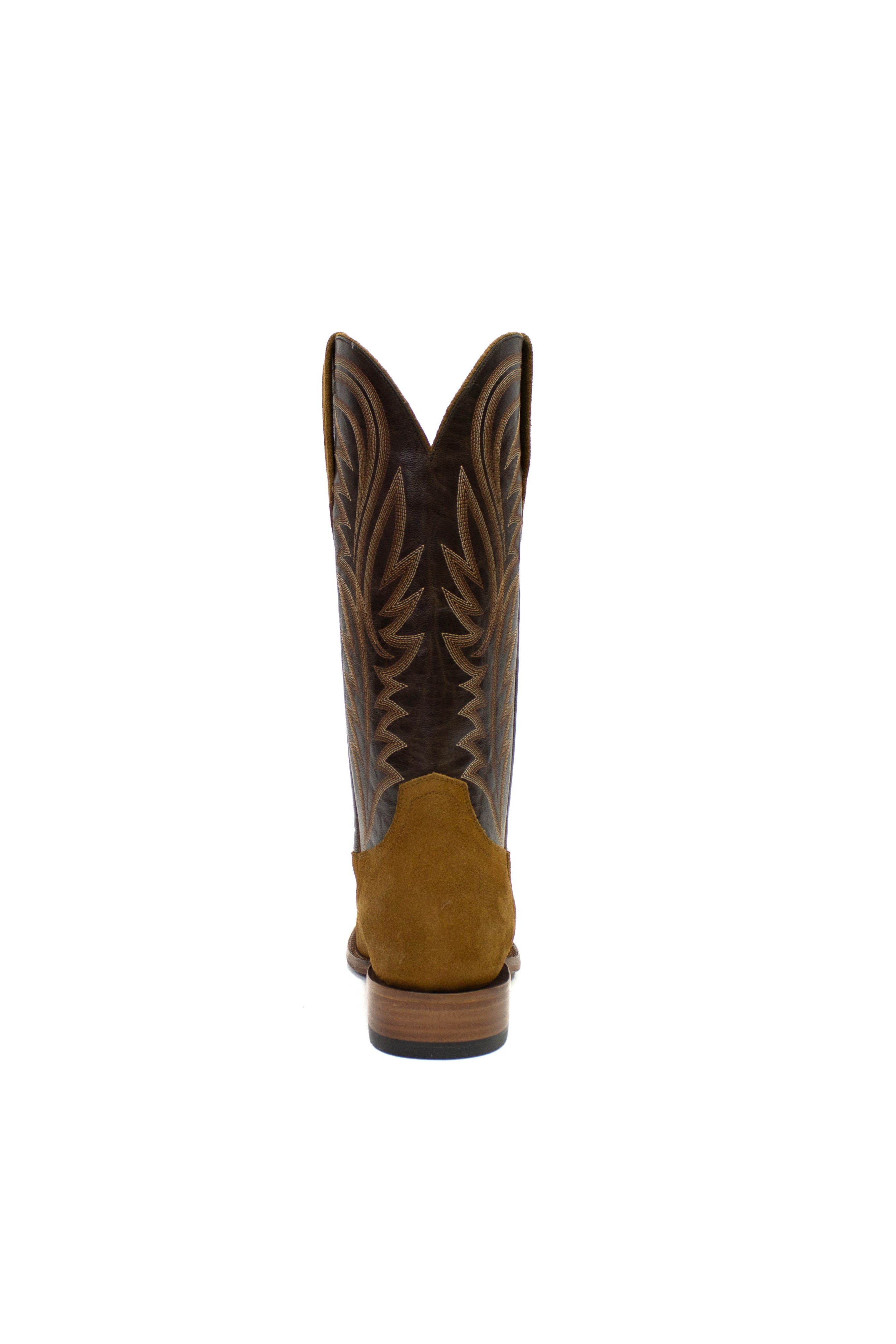 Allens Brand - Brady - Square Toe - Golden Suede/Chocolate