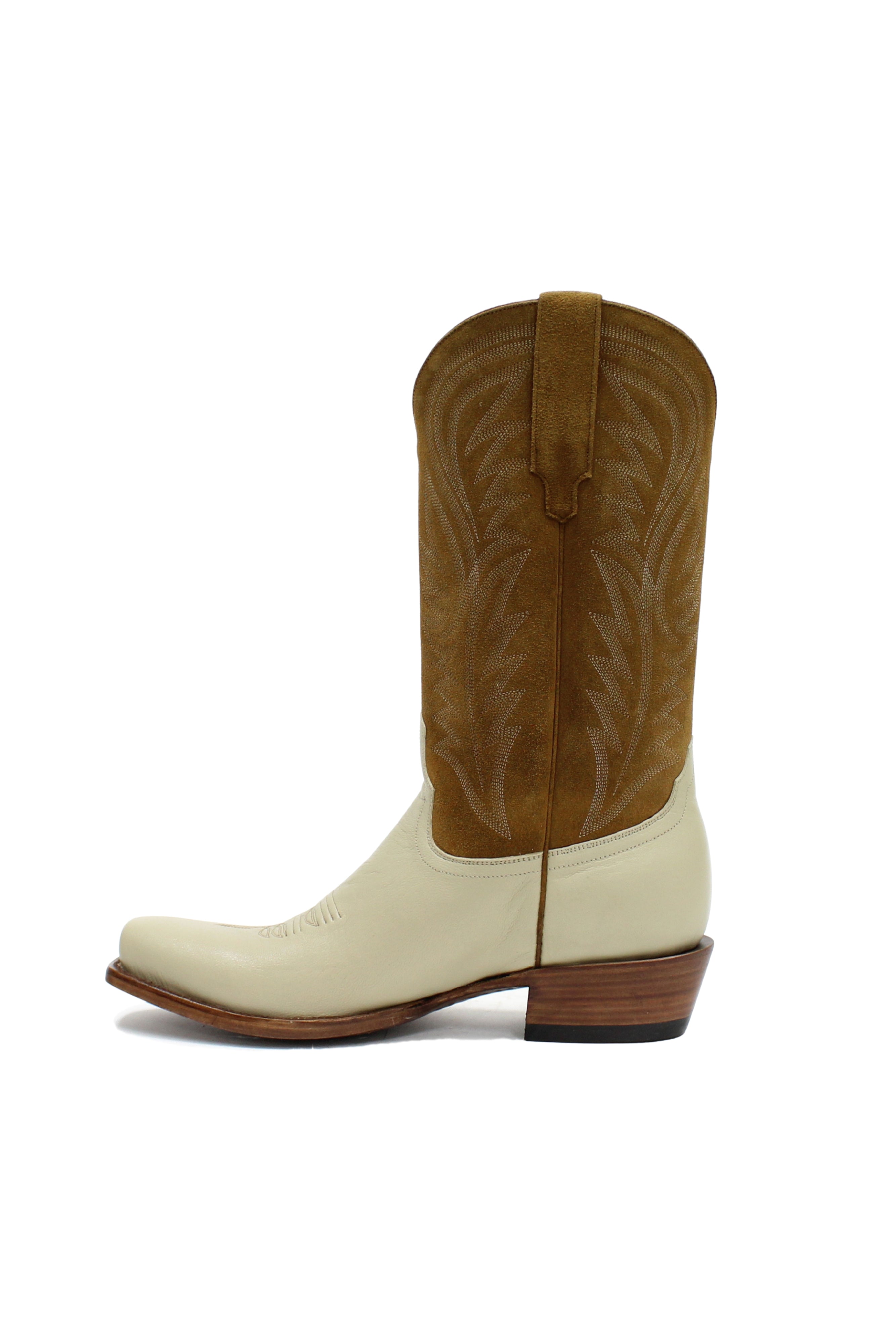 Allens Brand - Brady - Cutter Toe - Hueso/Golden Suede