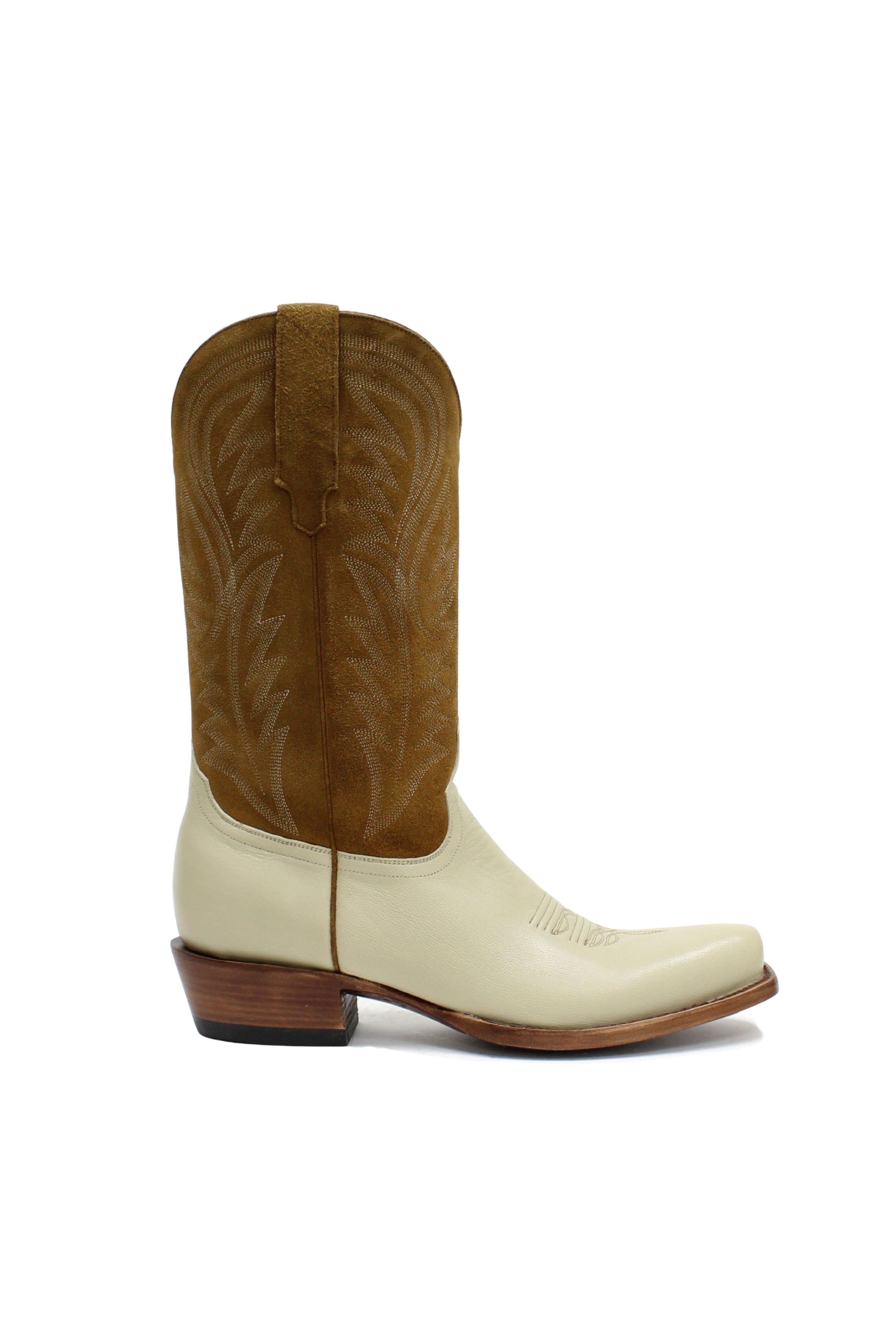 Allens Brand - Brady - Cutter Toe - Hueso/Golden Suede