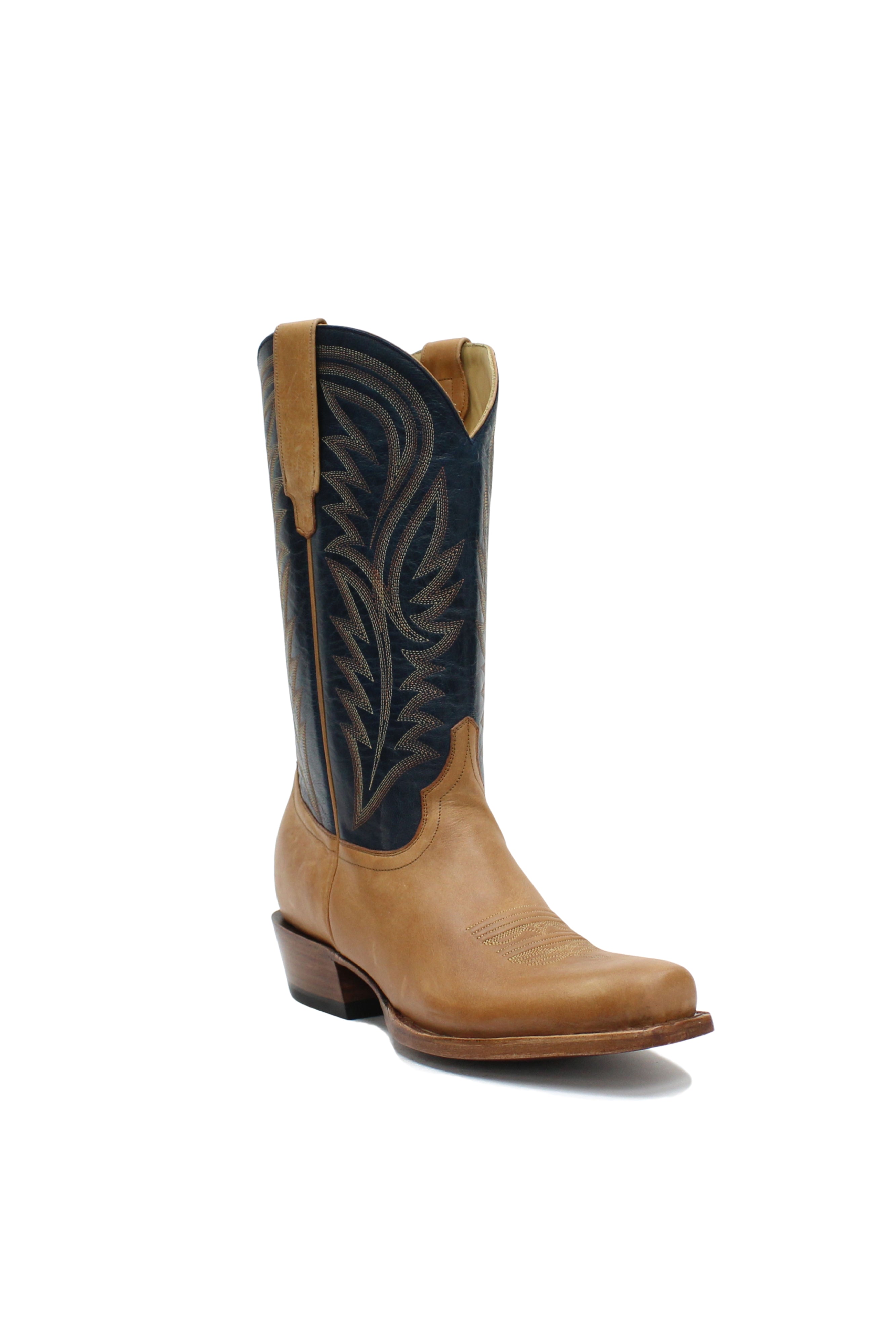Allens Brand - Brady - Cutter Toe - Cowboy Whiskey/Imperial Blue