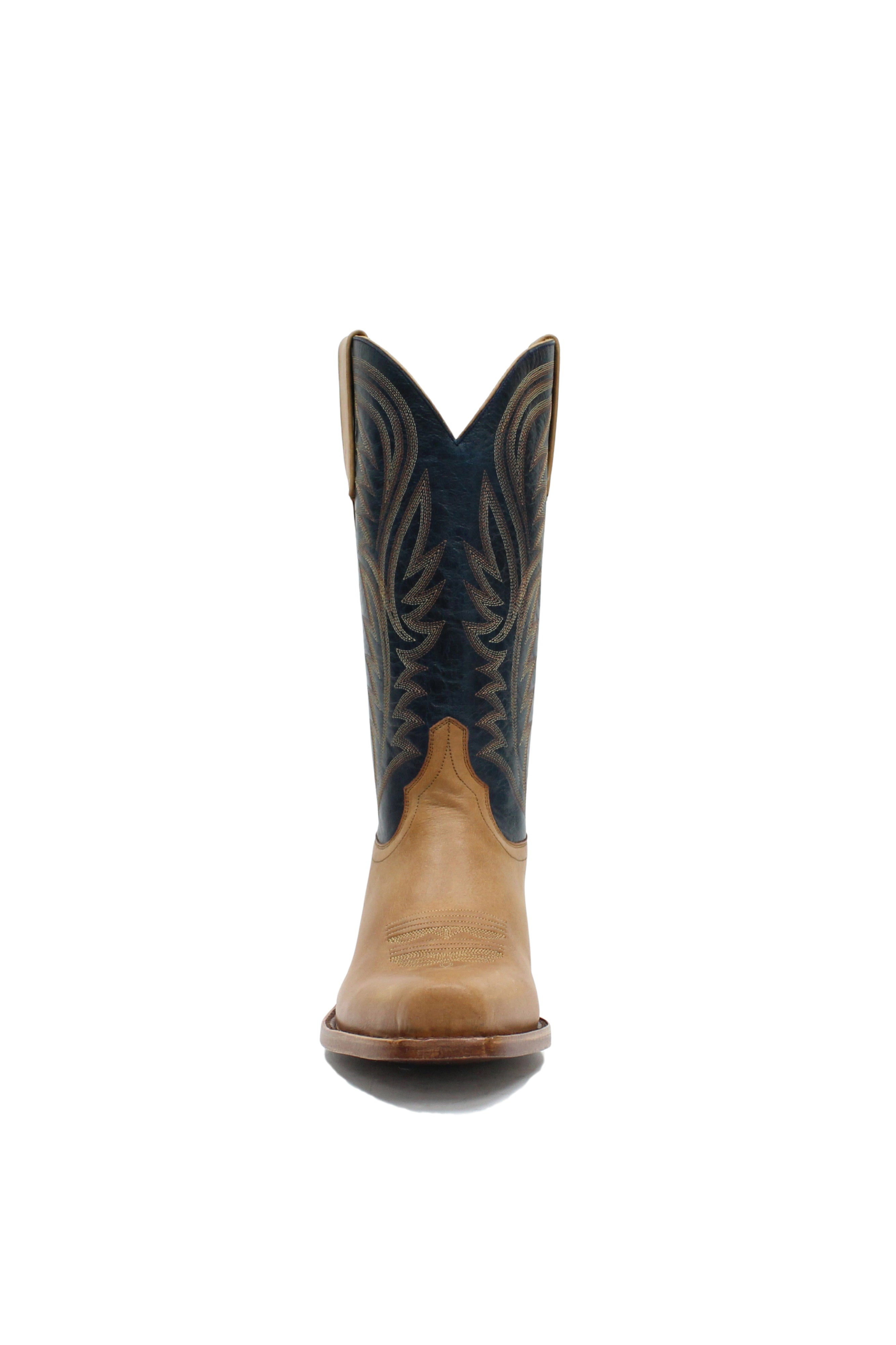 Allens Brand - Brady - Cutter Toe - Cowboy Whiskey/Imperial Blue