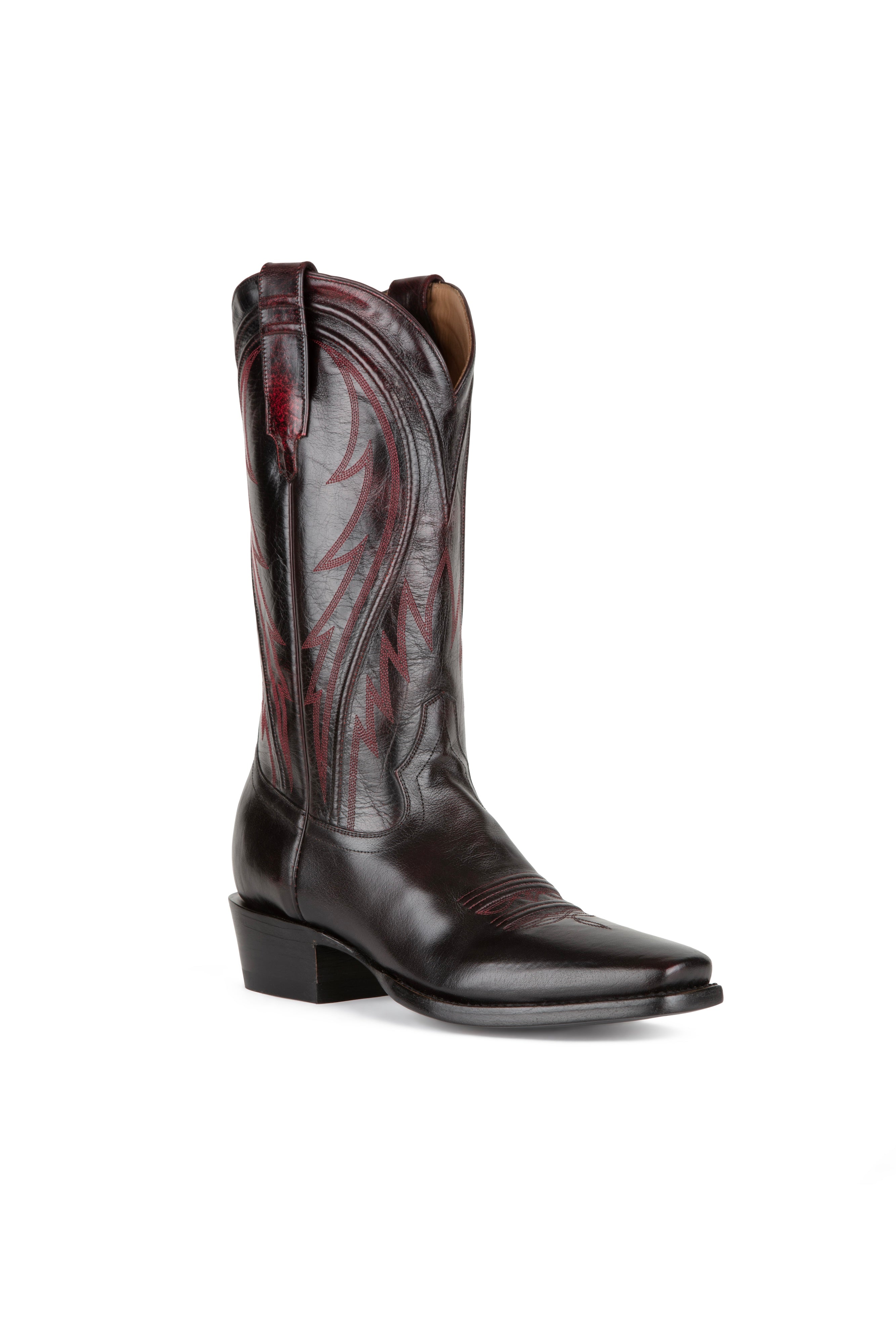 Allens Brand - James Madison - Robert Toe - Black Cherry