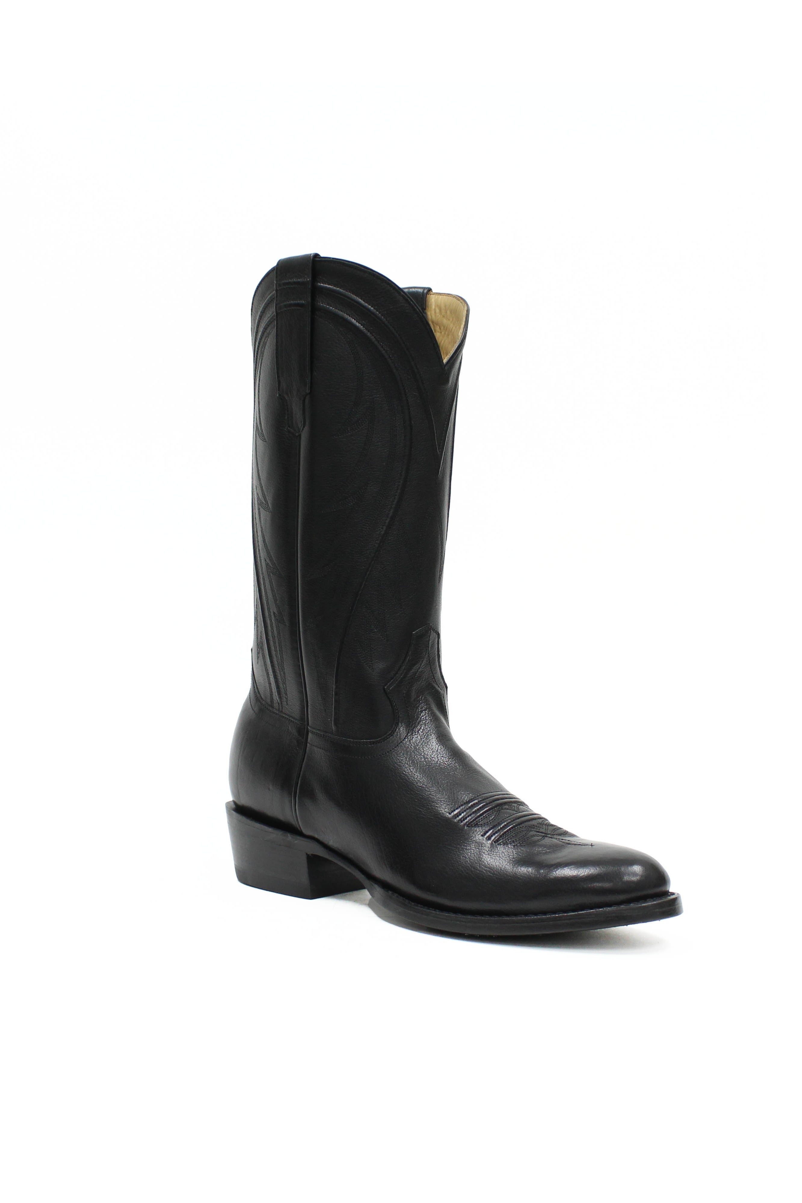 Allens Brand - James Madison - Round Toe - Black