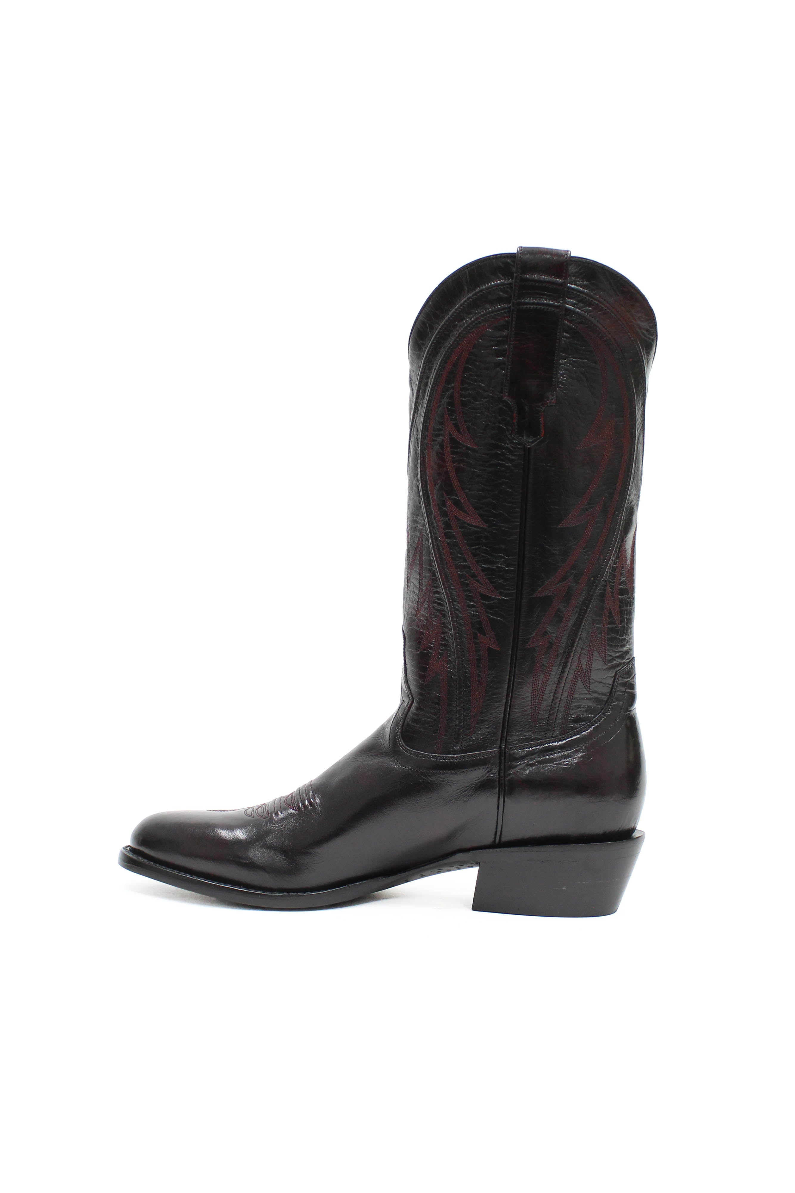 Allens Brand - James Madison - Round Toe - Black Cherry