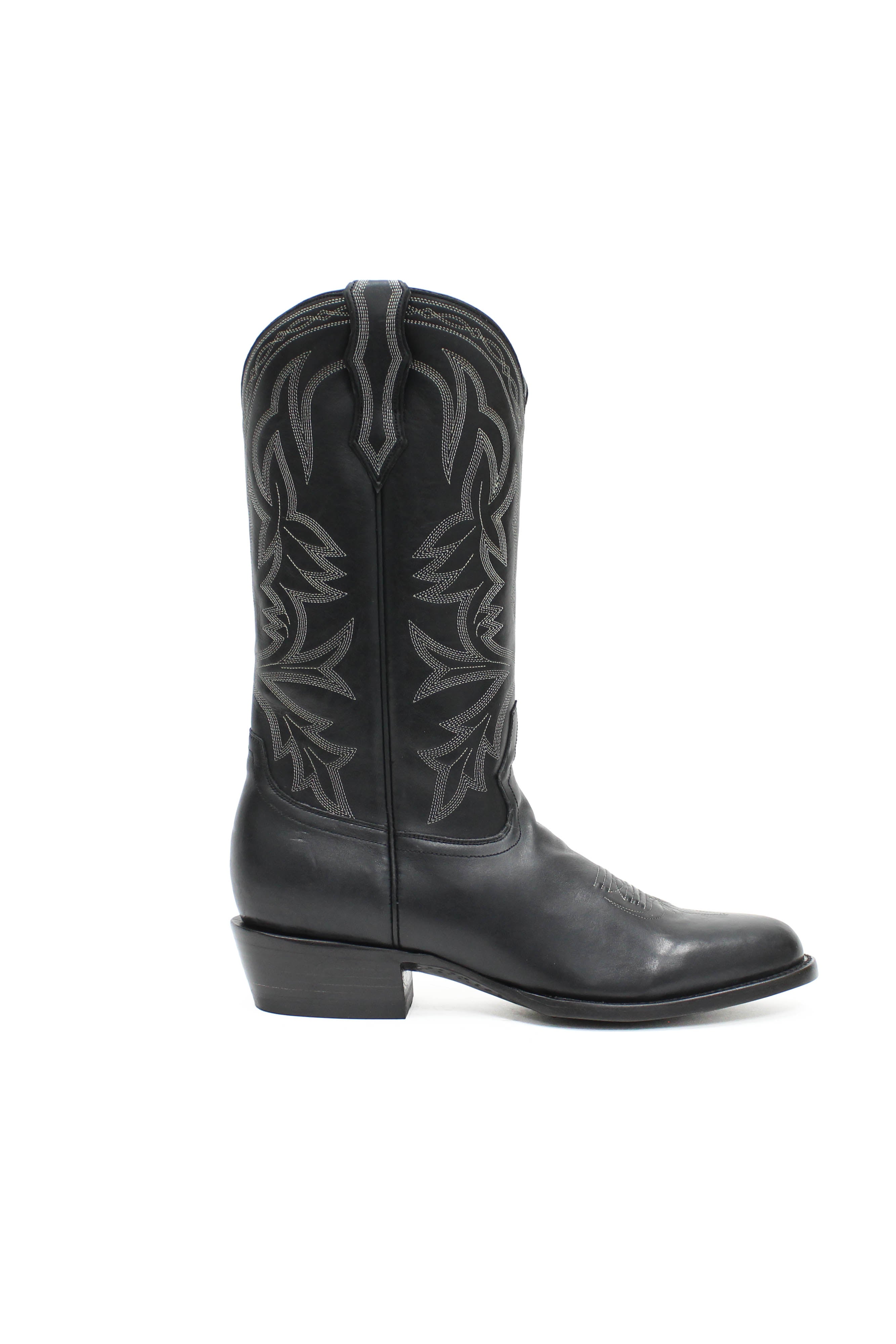 Allens Brand - Carson Nevada - Round Toe - Black