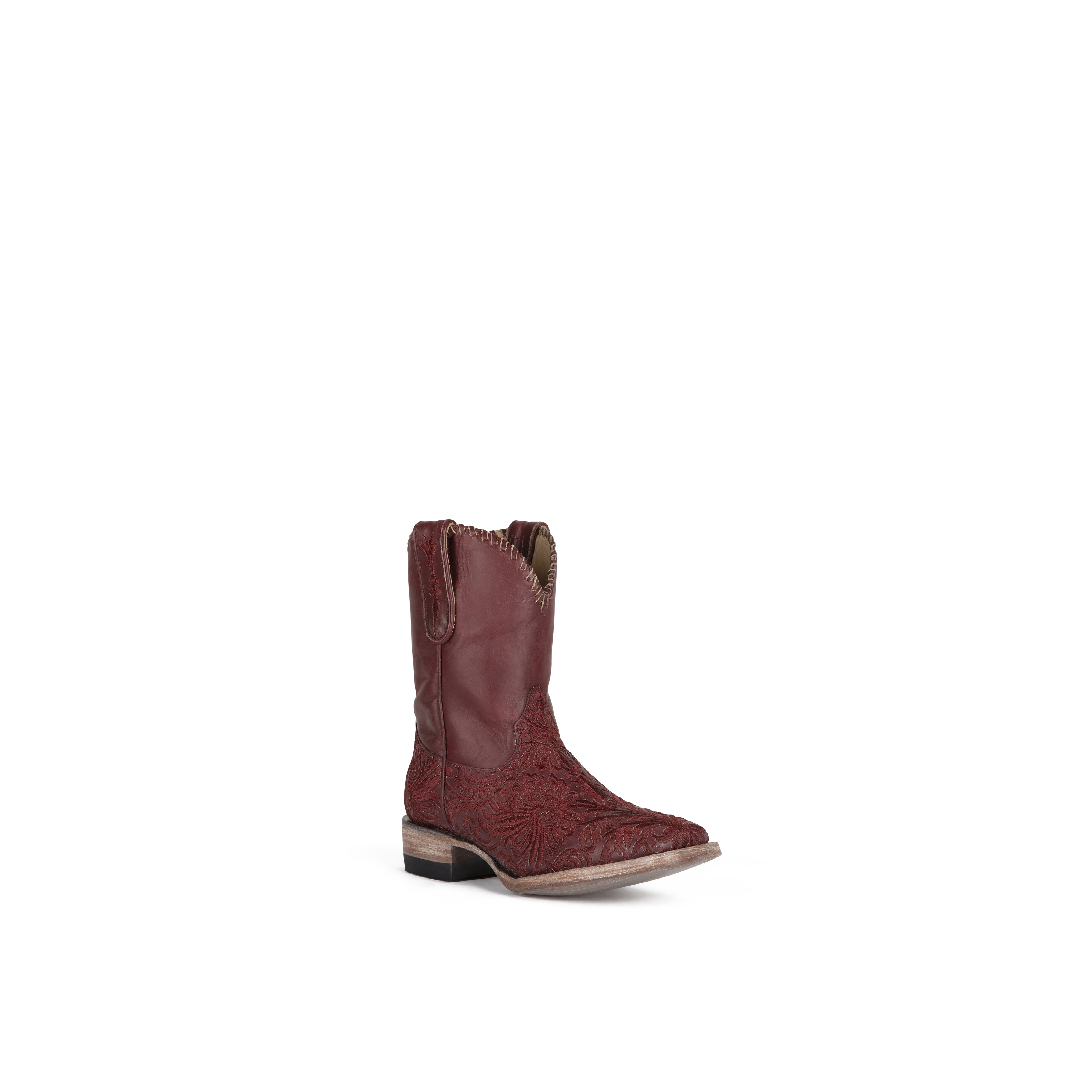 Azulado Kid's - Mila - Square Toe - Garnet