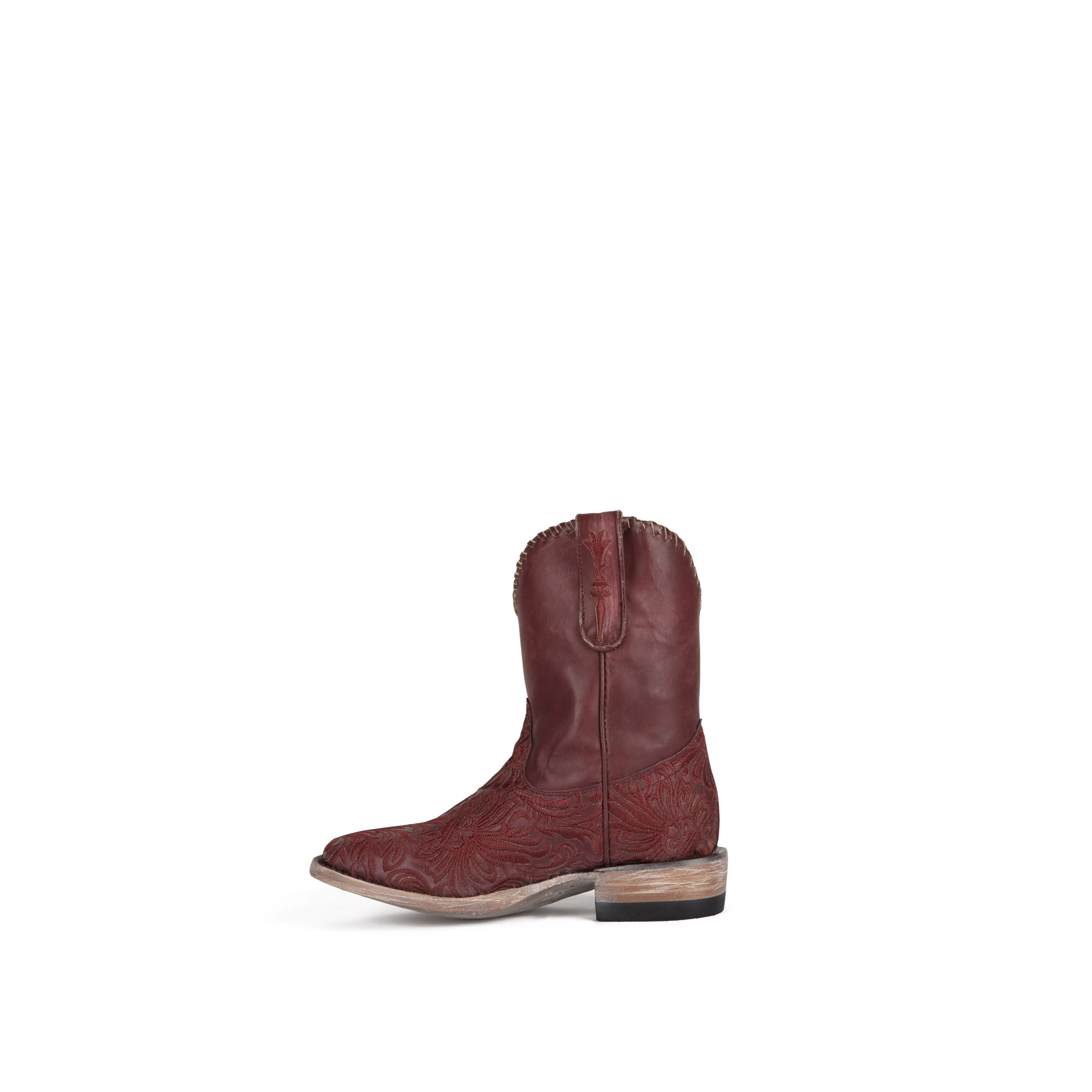 Azulado Kid's - Mila - Square Toe - Garnet