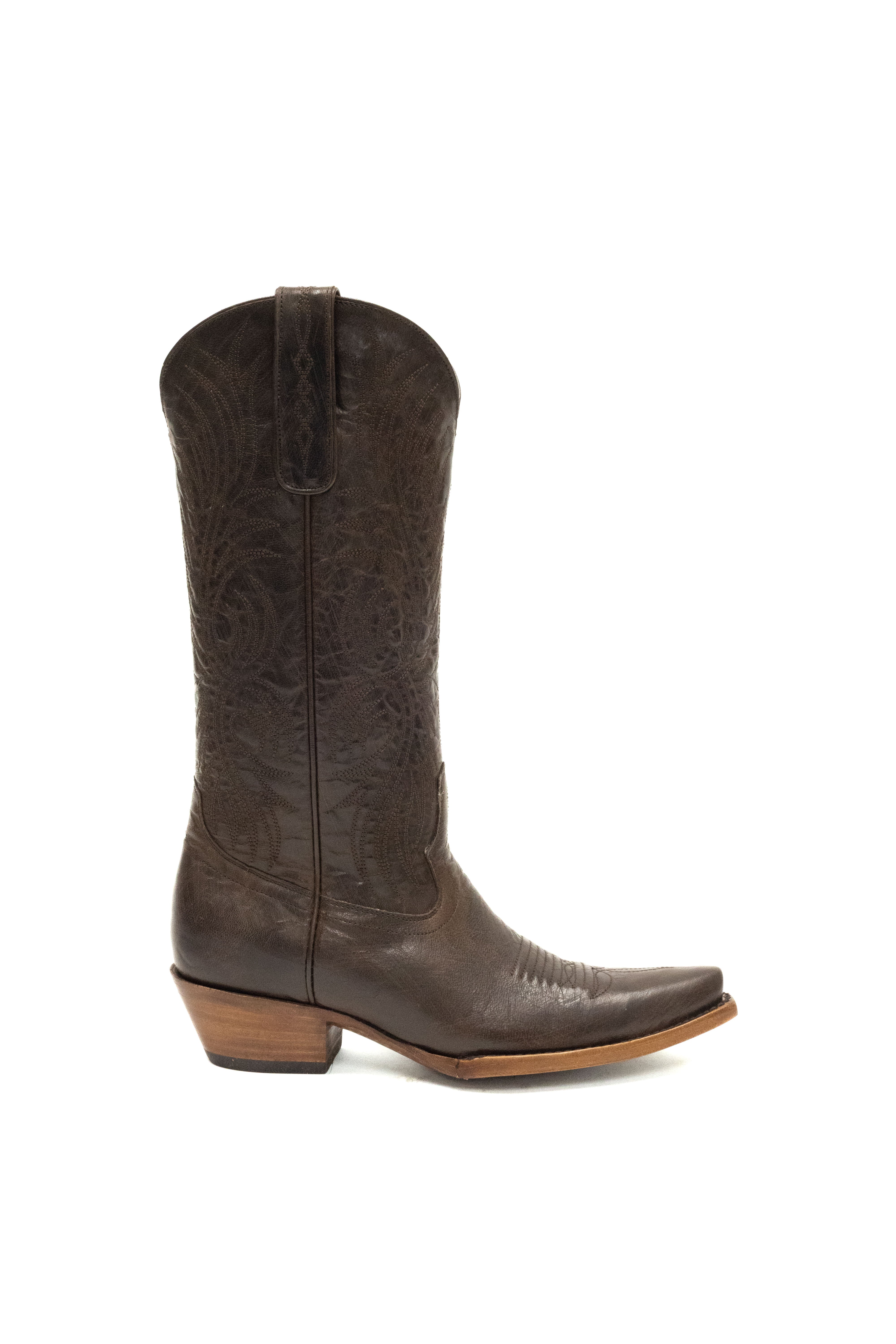 Allens Brand - Lillie - Snip Toe - Chocolate