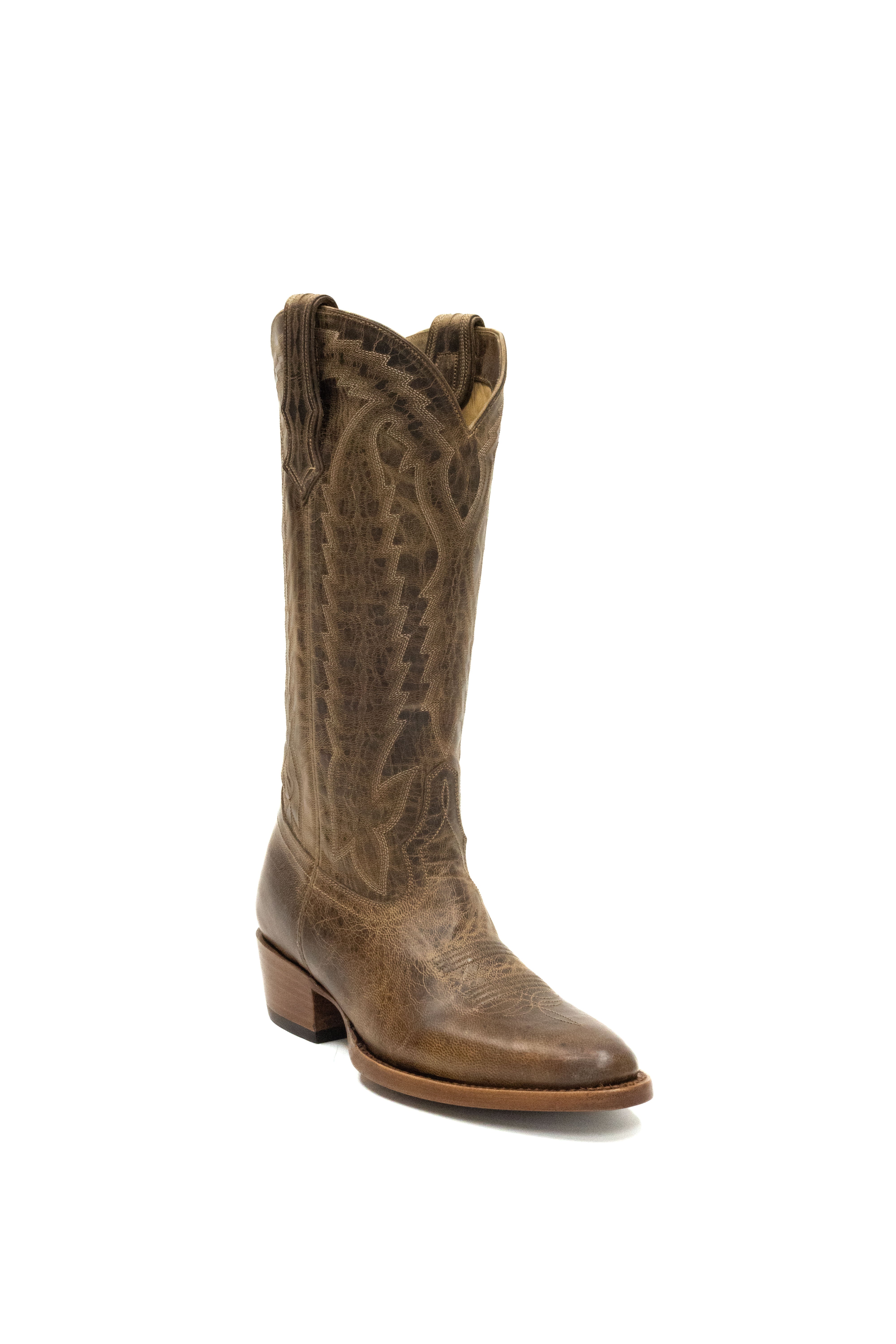 Allens Brand - Janel Mad Dog - Round Toe - Pearl