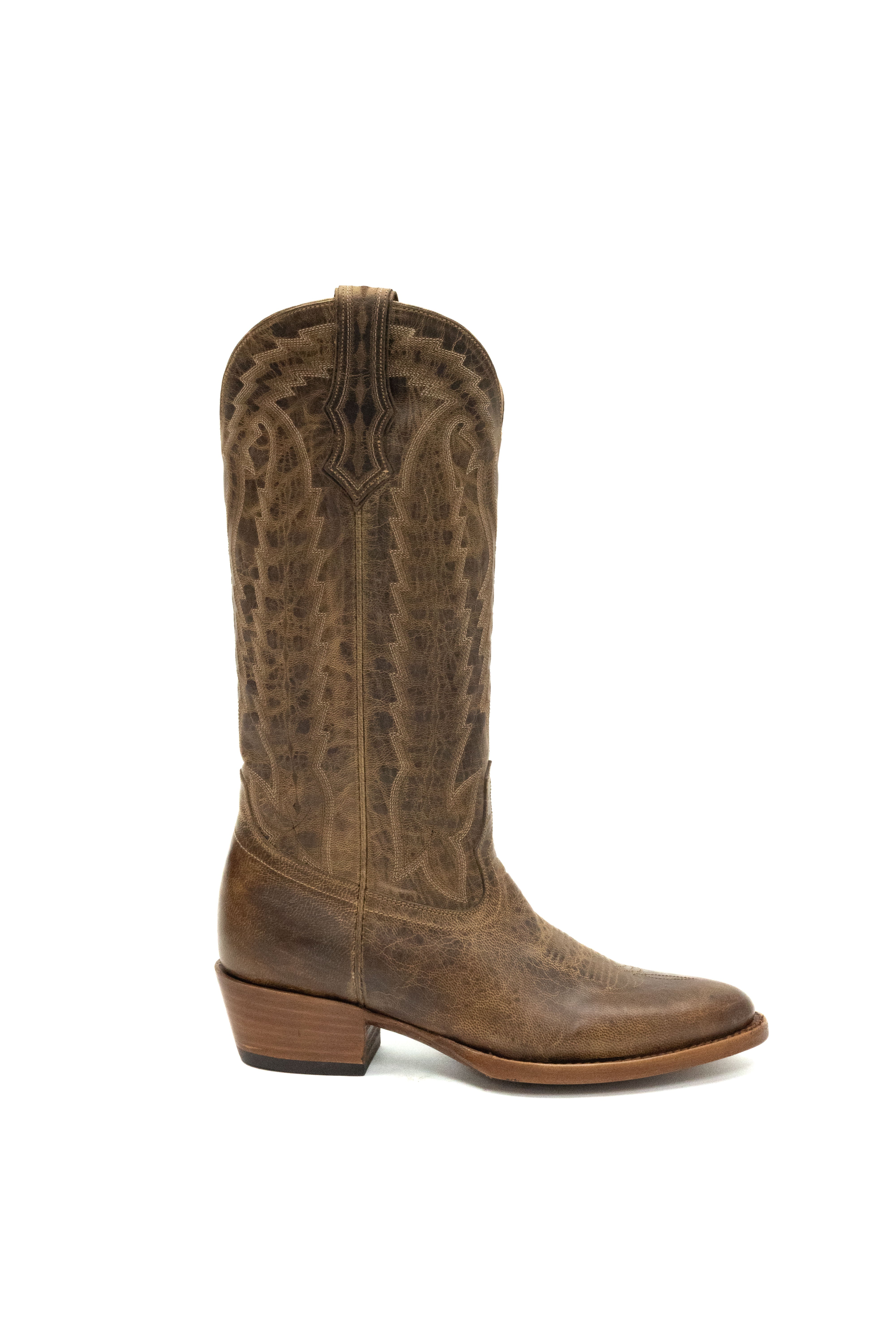 Allens Brand - Janel Mad Dog - Round Toe - Pearl