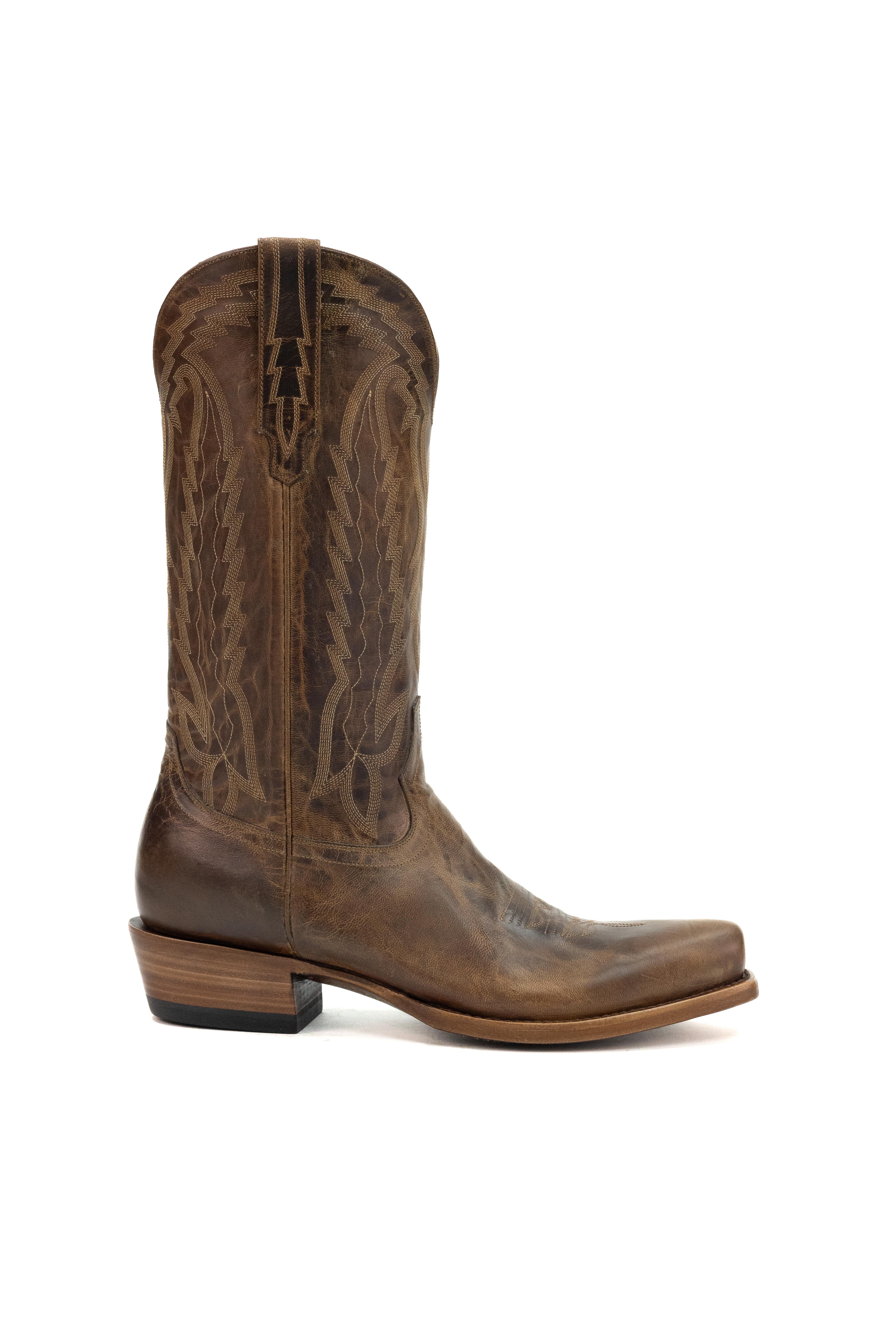 Allens Brand - Hoss Mad Dog - Cutter Toe - Tan