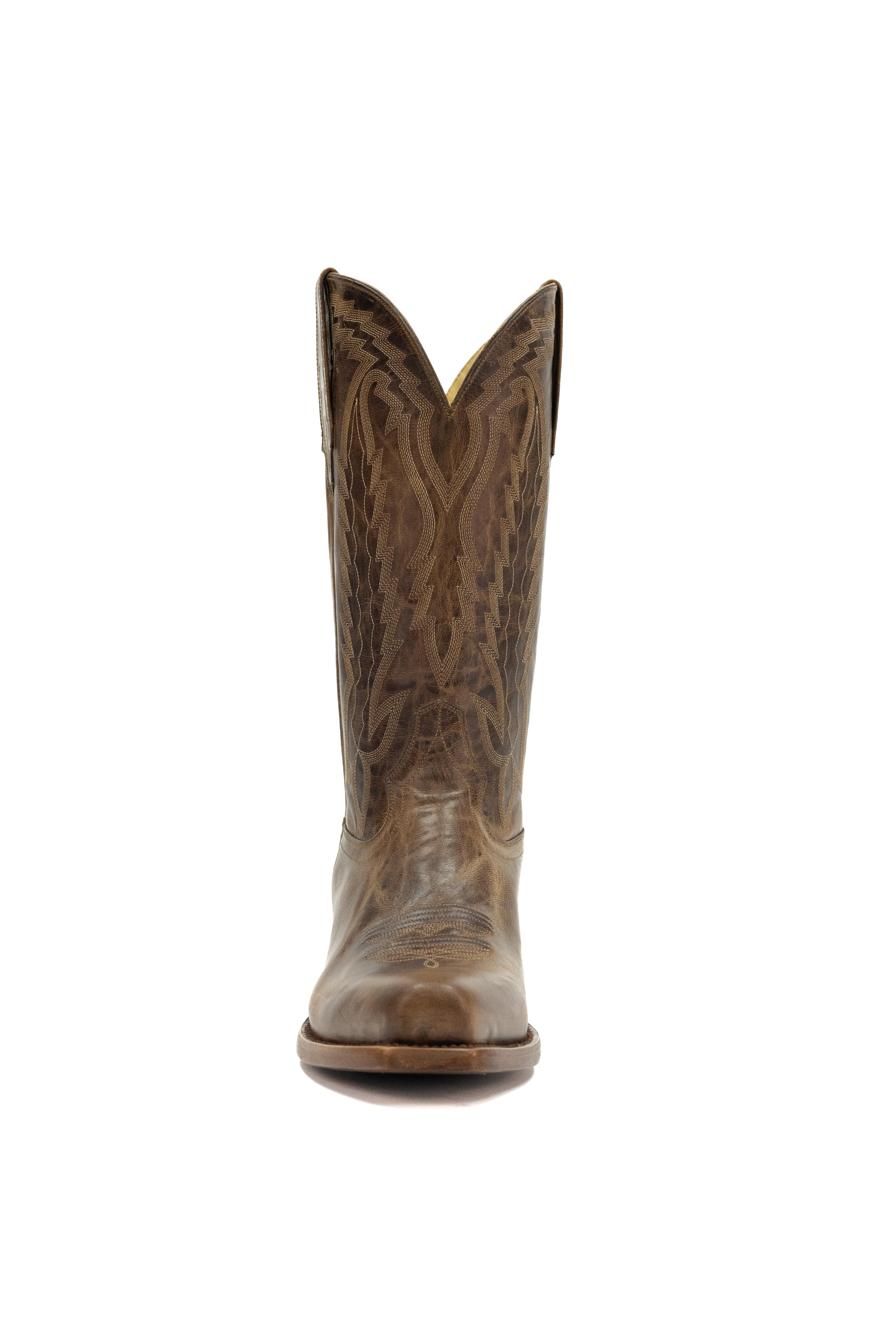 Allens Brand - Hoss Mad Dog - Cutter Toe - Tan