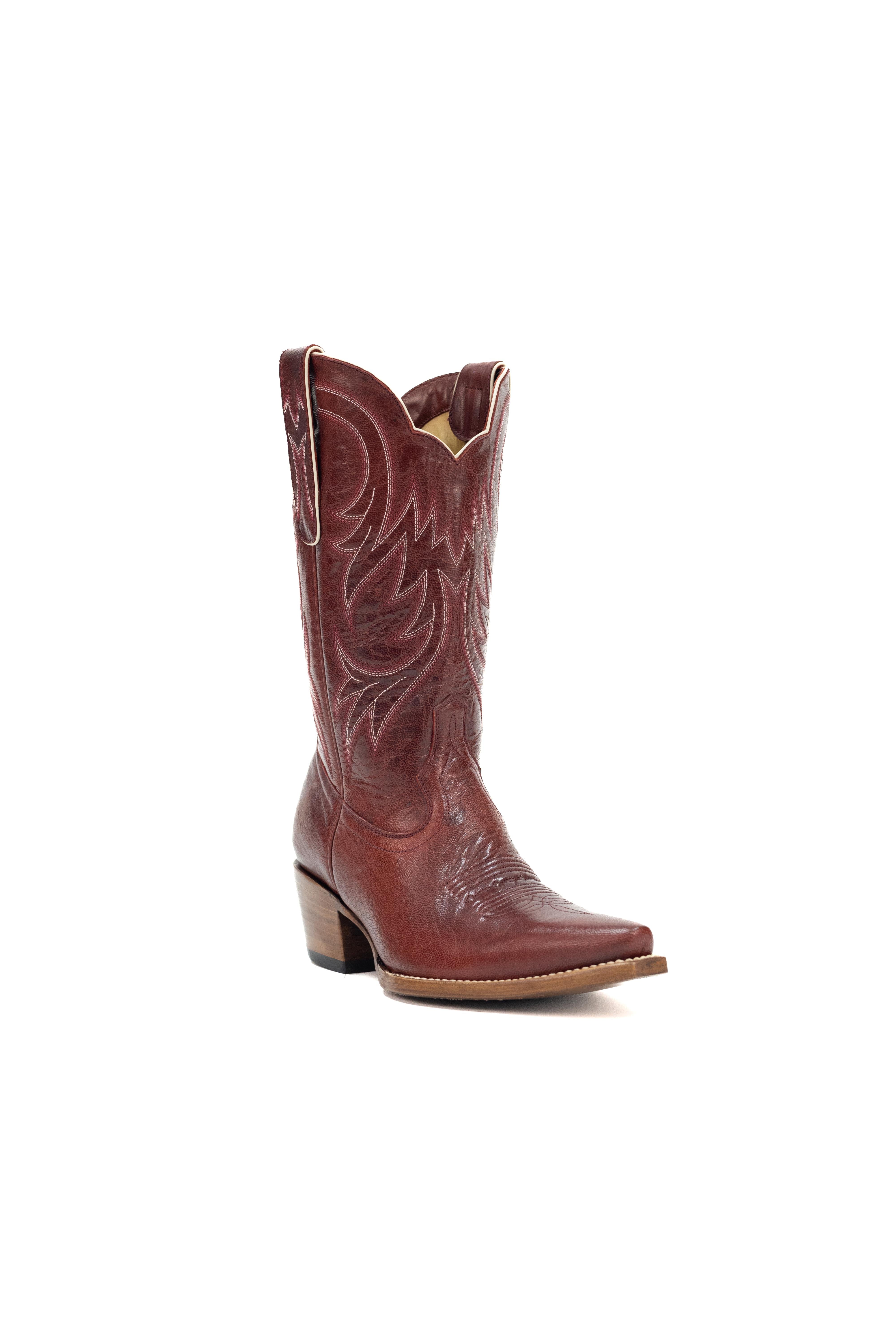 Allens Brand - Kim - Snip Toe - Garnet