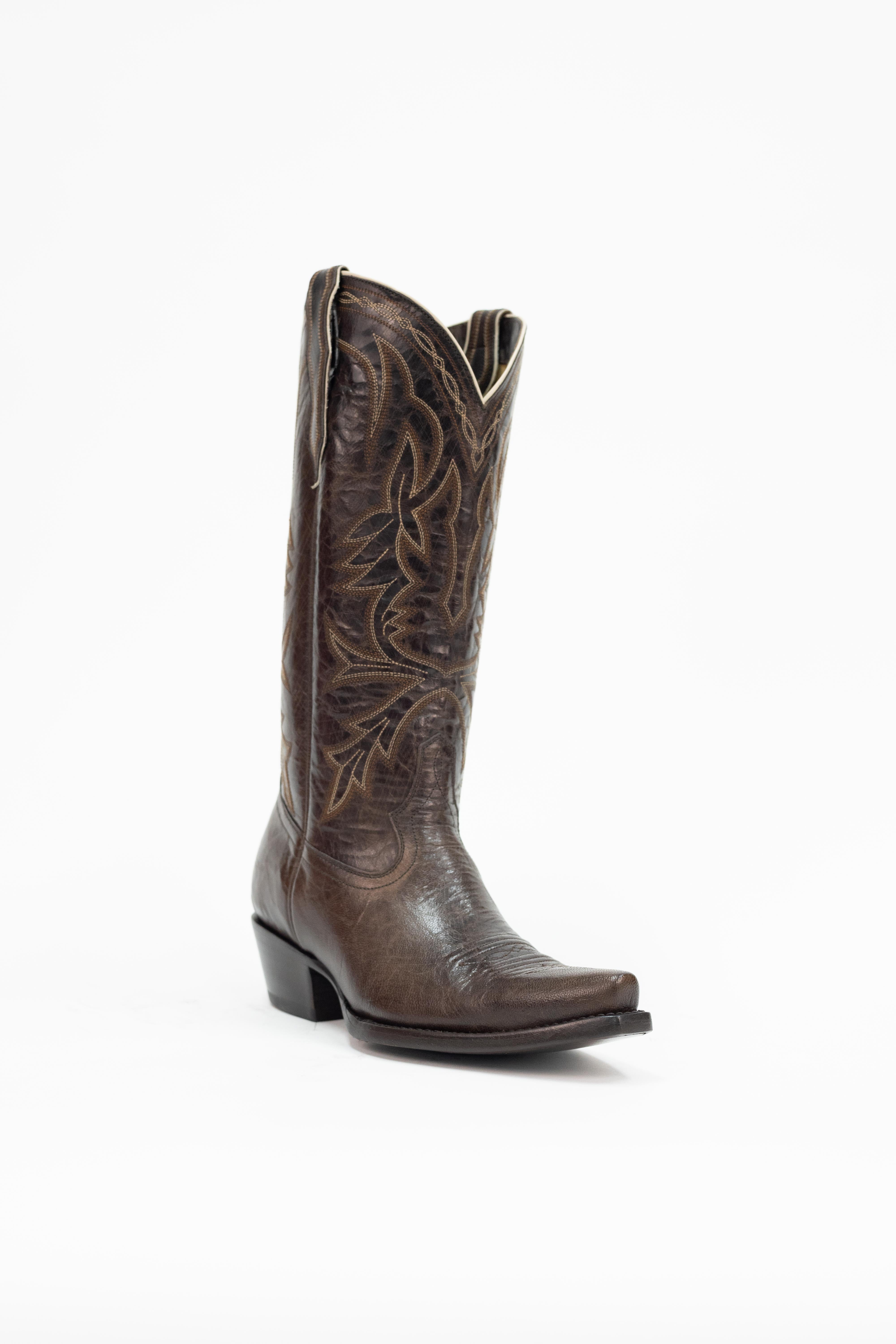 Allens Brand - Granada - Snip Toe - Chocolate