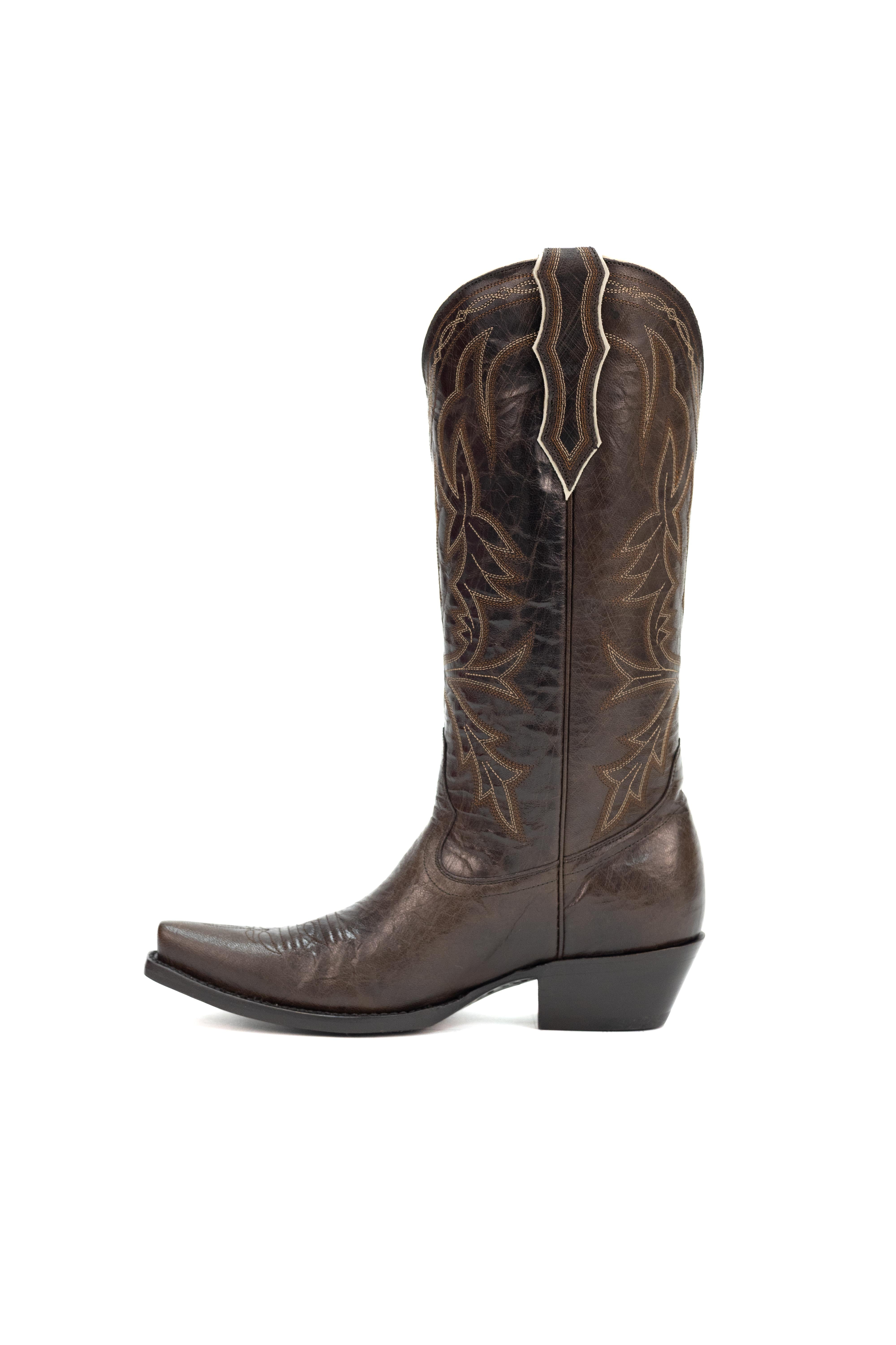 Allens Brand - Granada - Snip Toe - Chocolate
