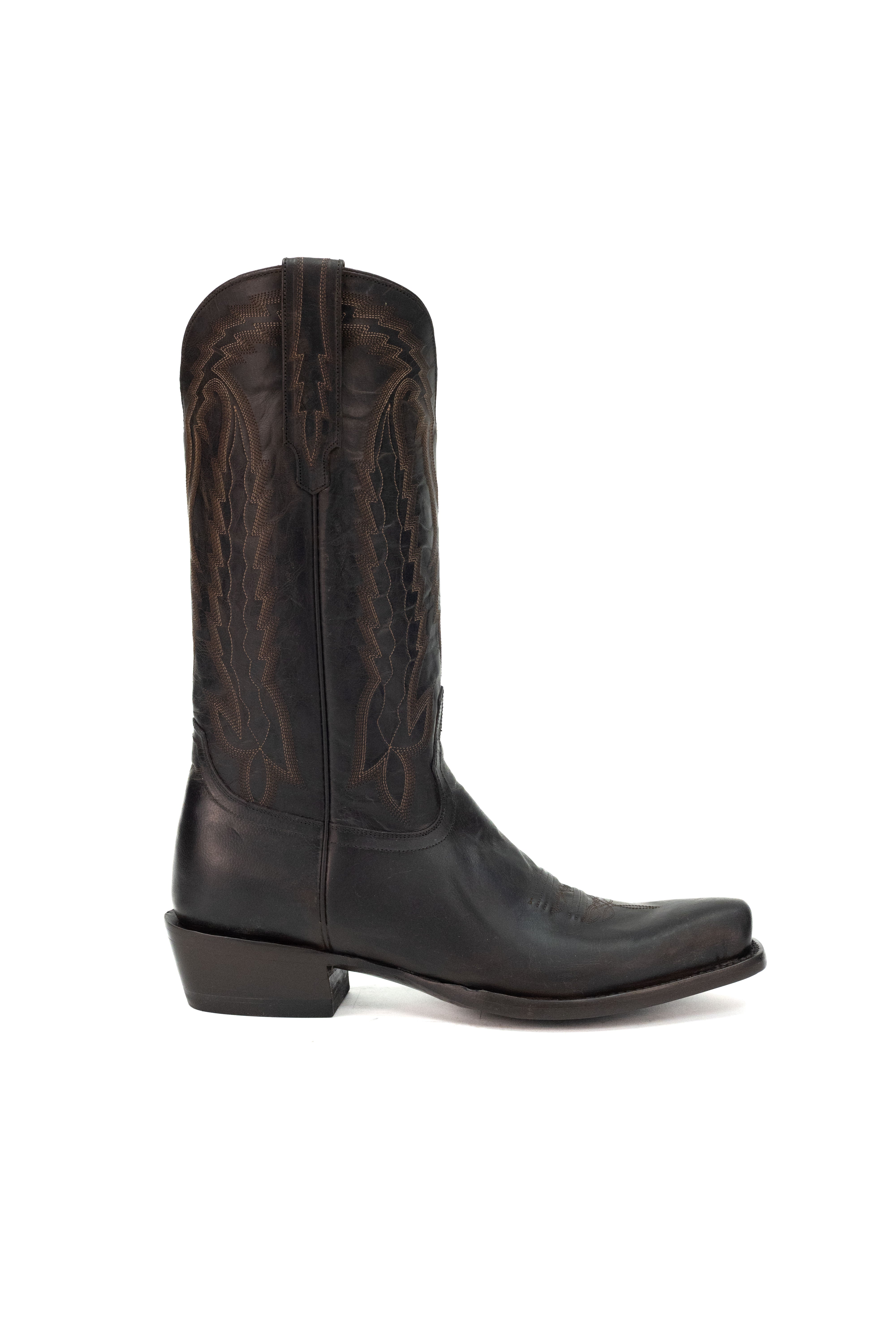 Allens Brand - Hoss Mad Dog - Cutter Toe - Chocolate