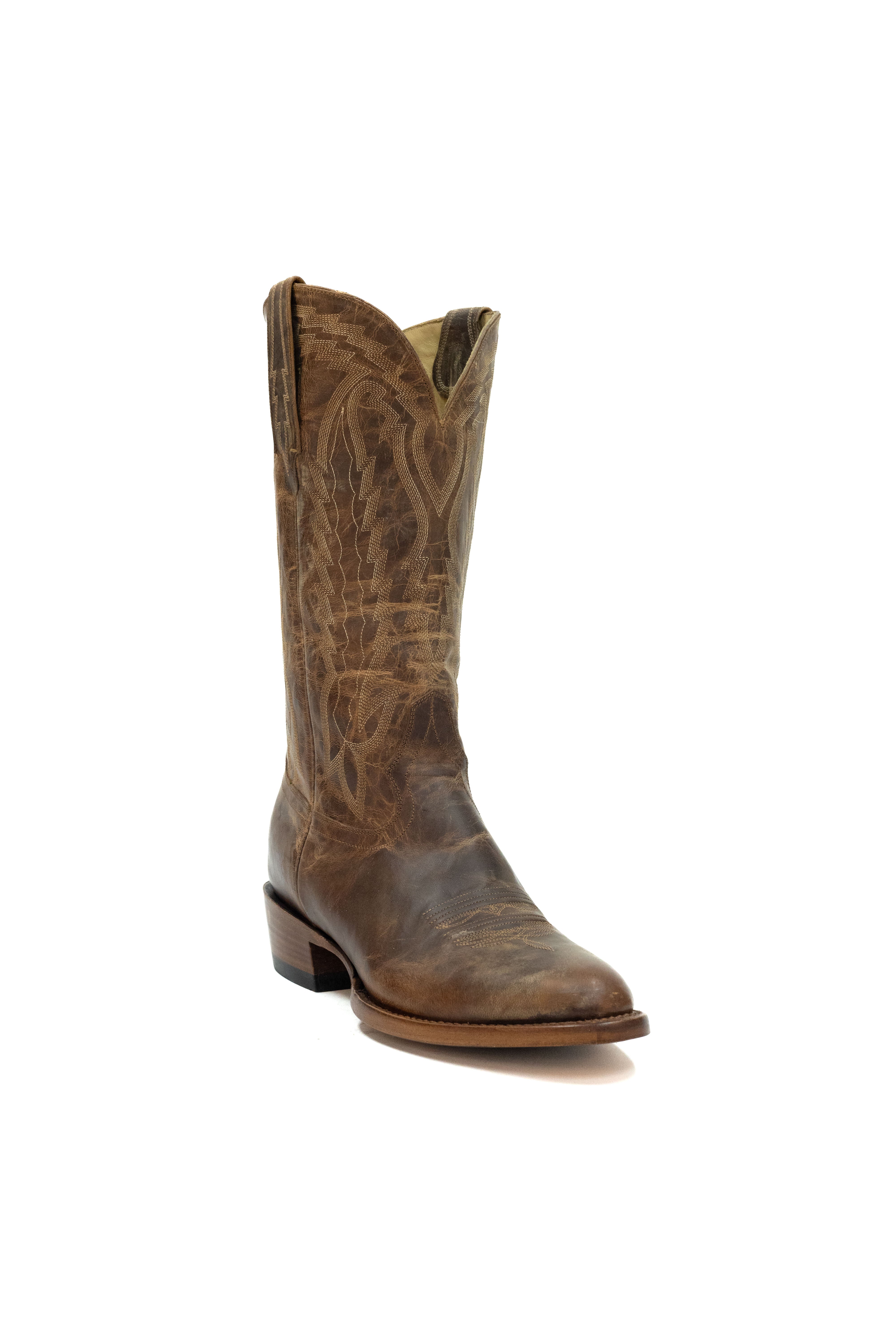 Allens Brand - Hoss Mad Dog - Round Toe - Tan