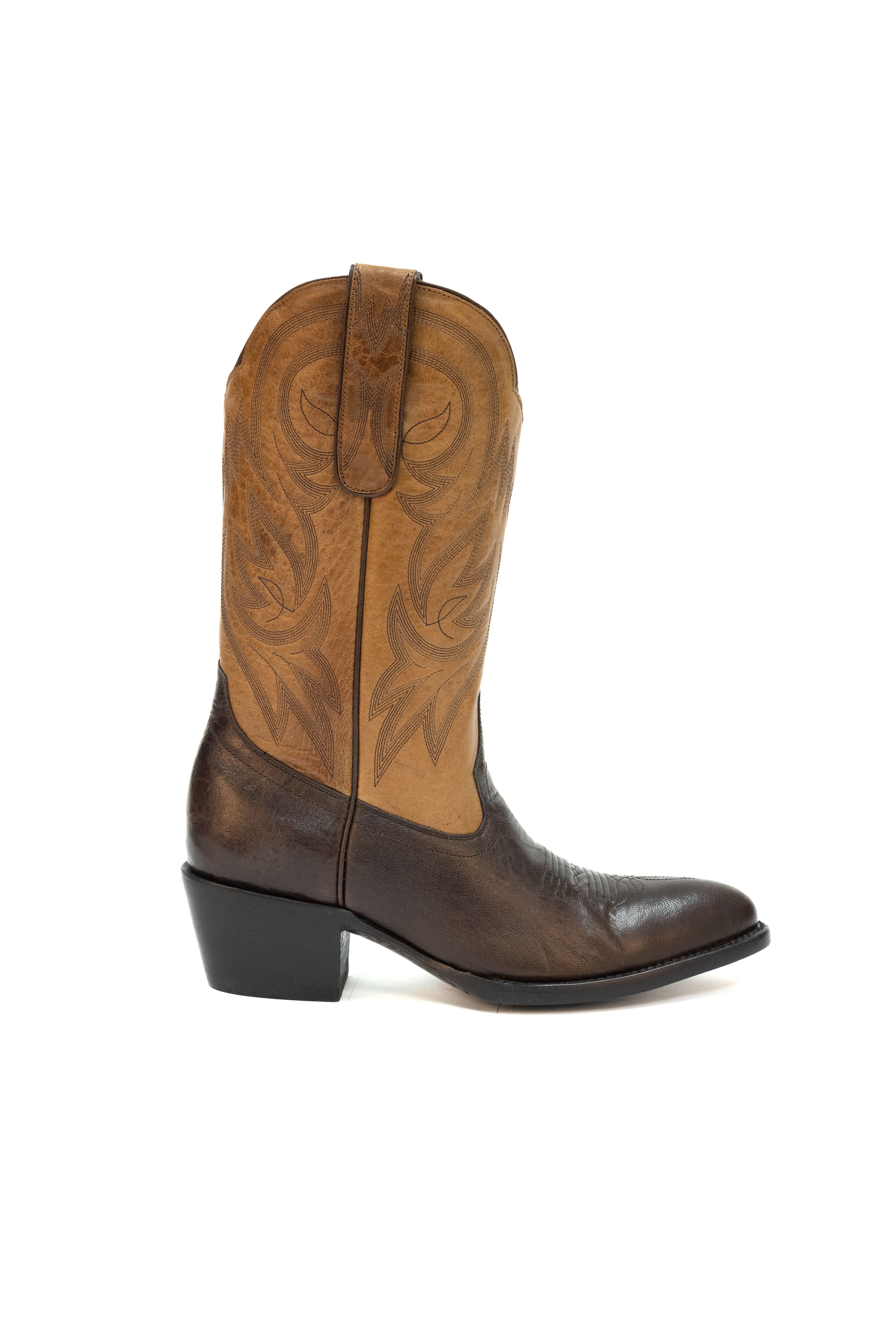 Allens Brand - Kim - Chocolate/Tan