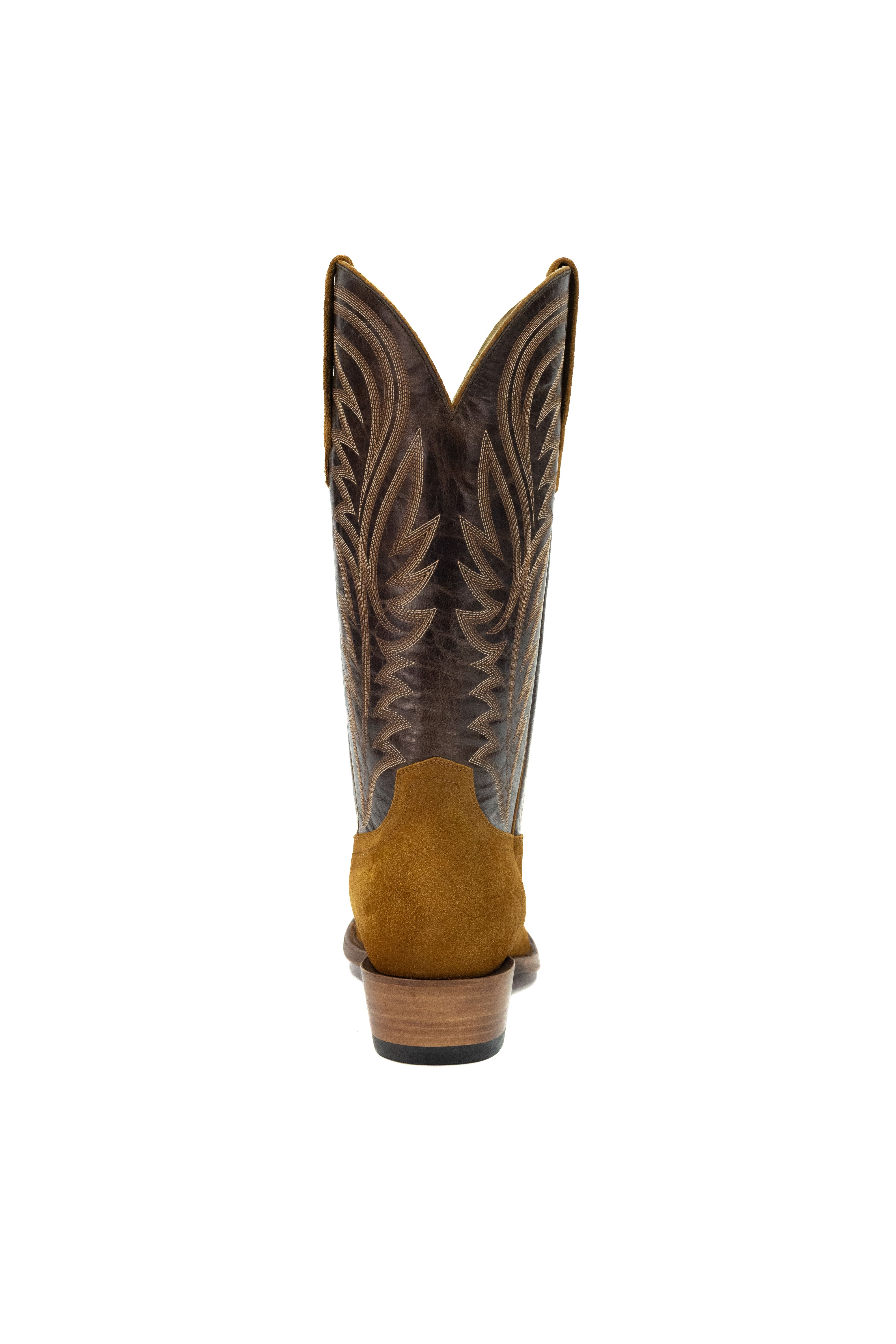 Allens Brand - Brady - Cutter Toe - Golden Suede/Chocolate