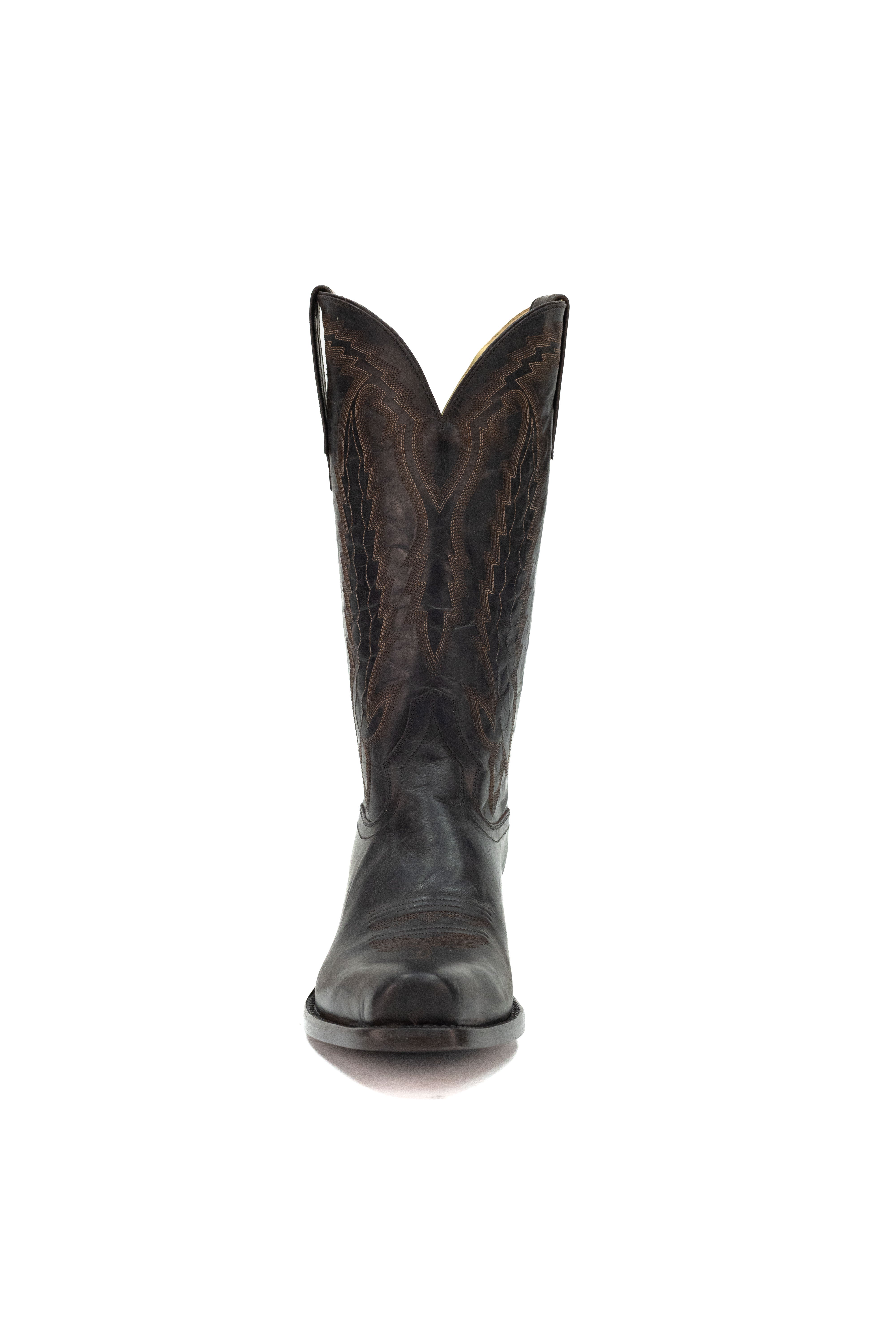 Allens Brand - Hoss Mad Dog - Cutter Toe - Chocolate