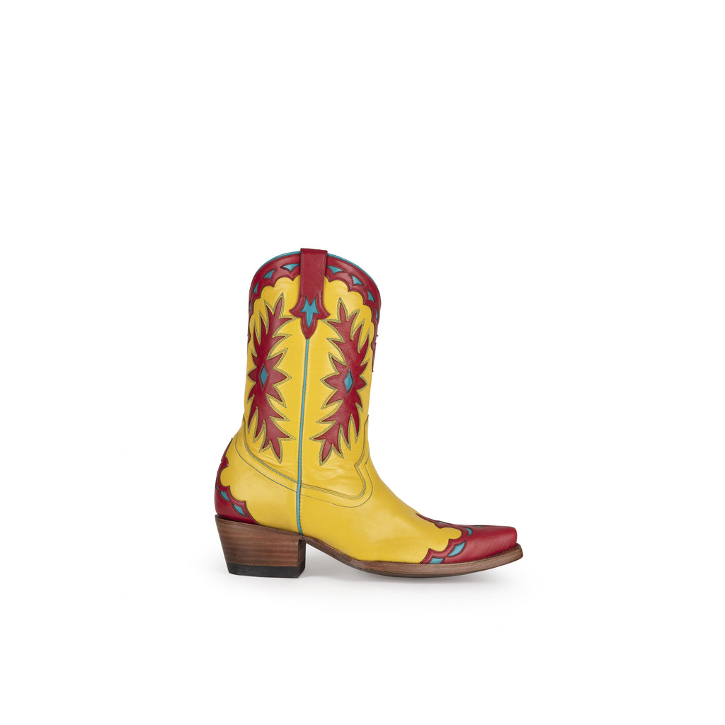 Allens Brand - Penny - Pointed Toe - Yellow view 3