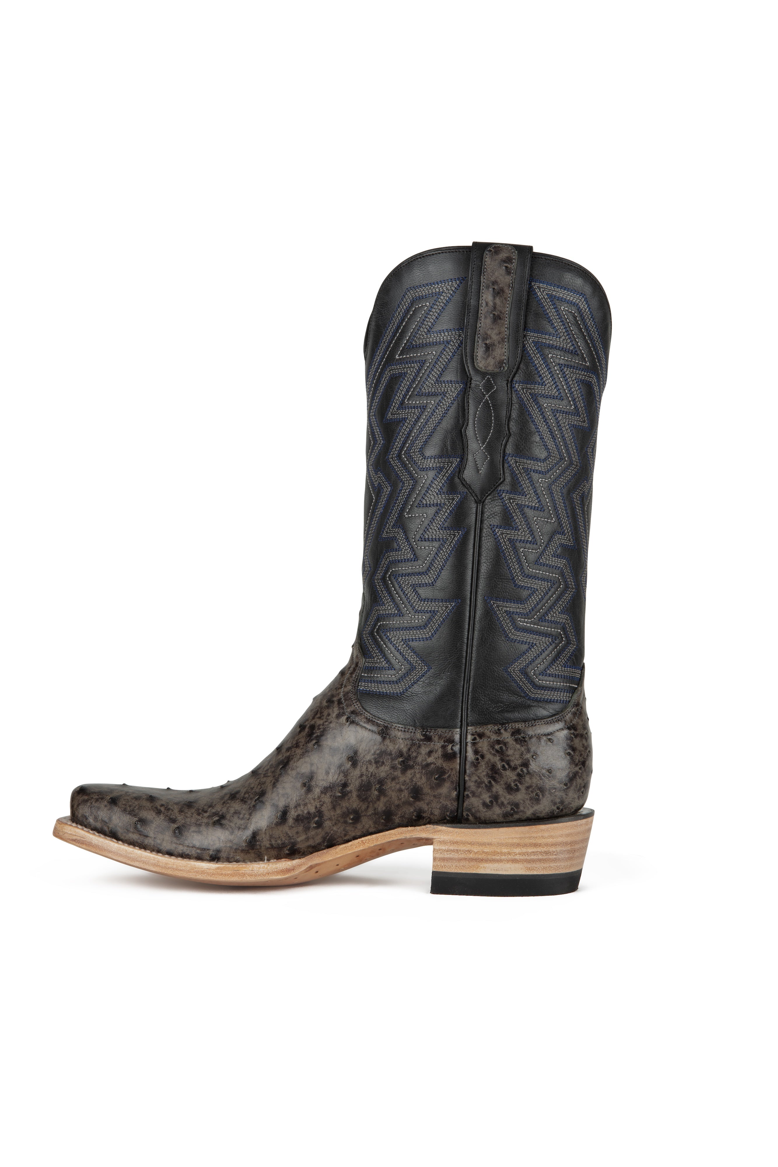 Resistol Boots - Grey Full Quill