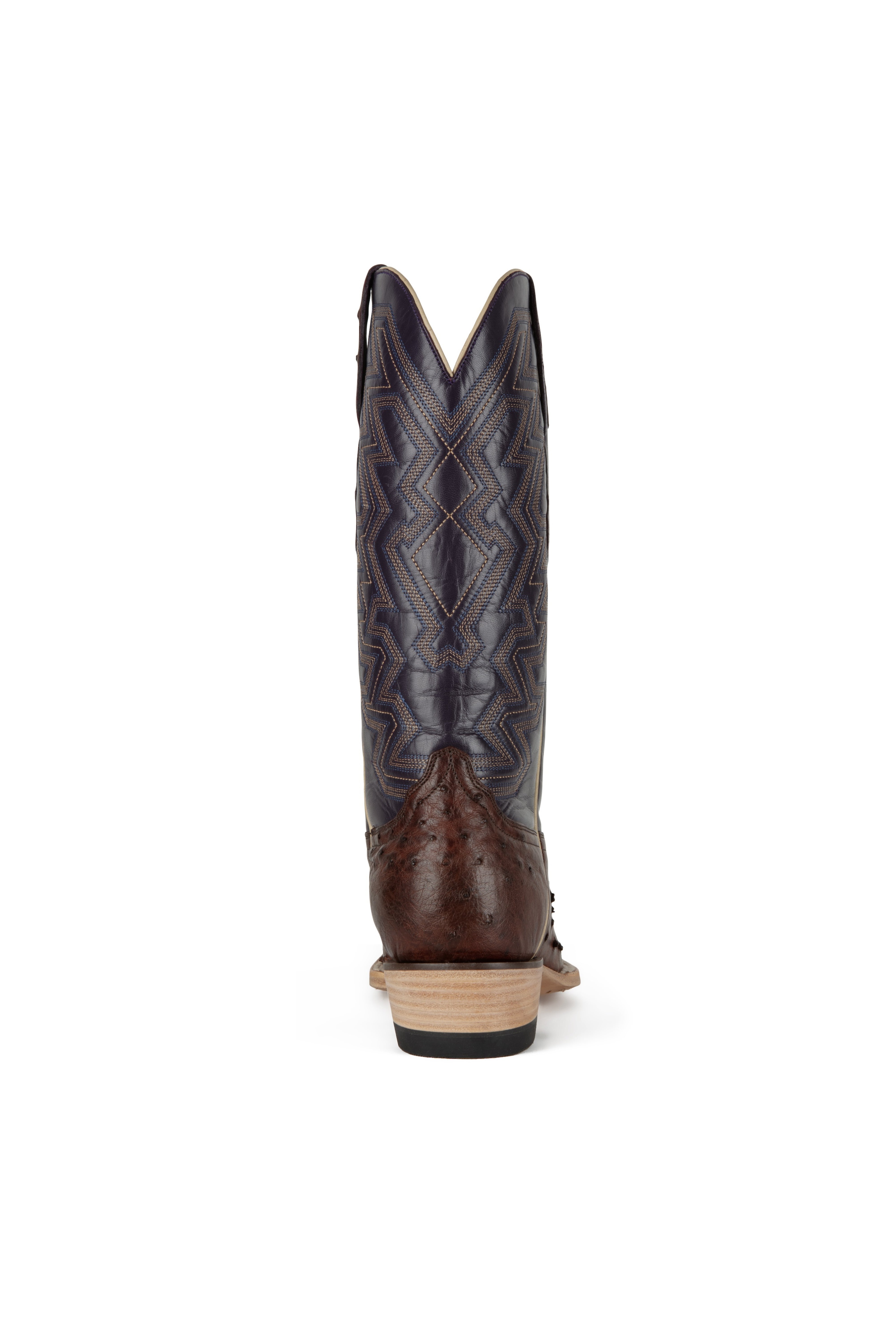 Resistol Boots - Full Quill Ostrich- Cutter Toe - Sienna