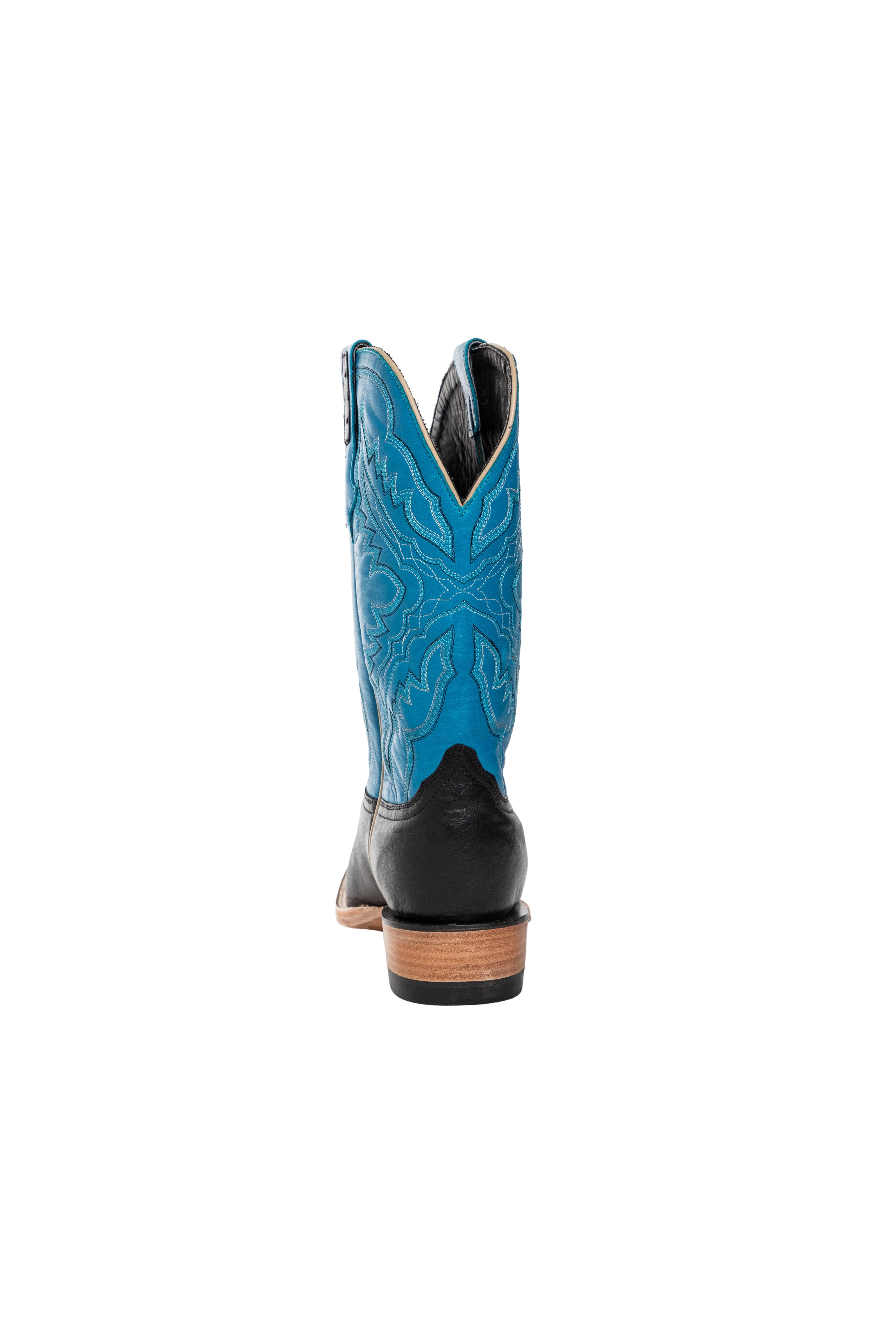 Resistol Boots - Smooth Quill Ostrich - Cutter Toe - Black