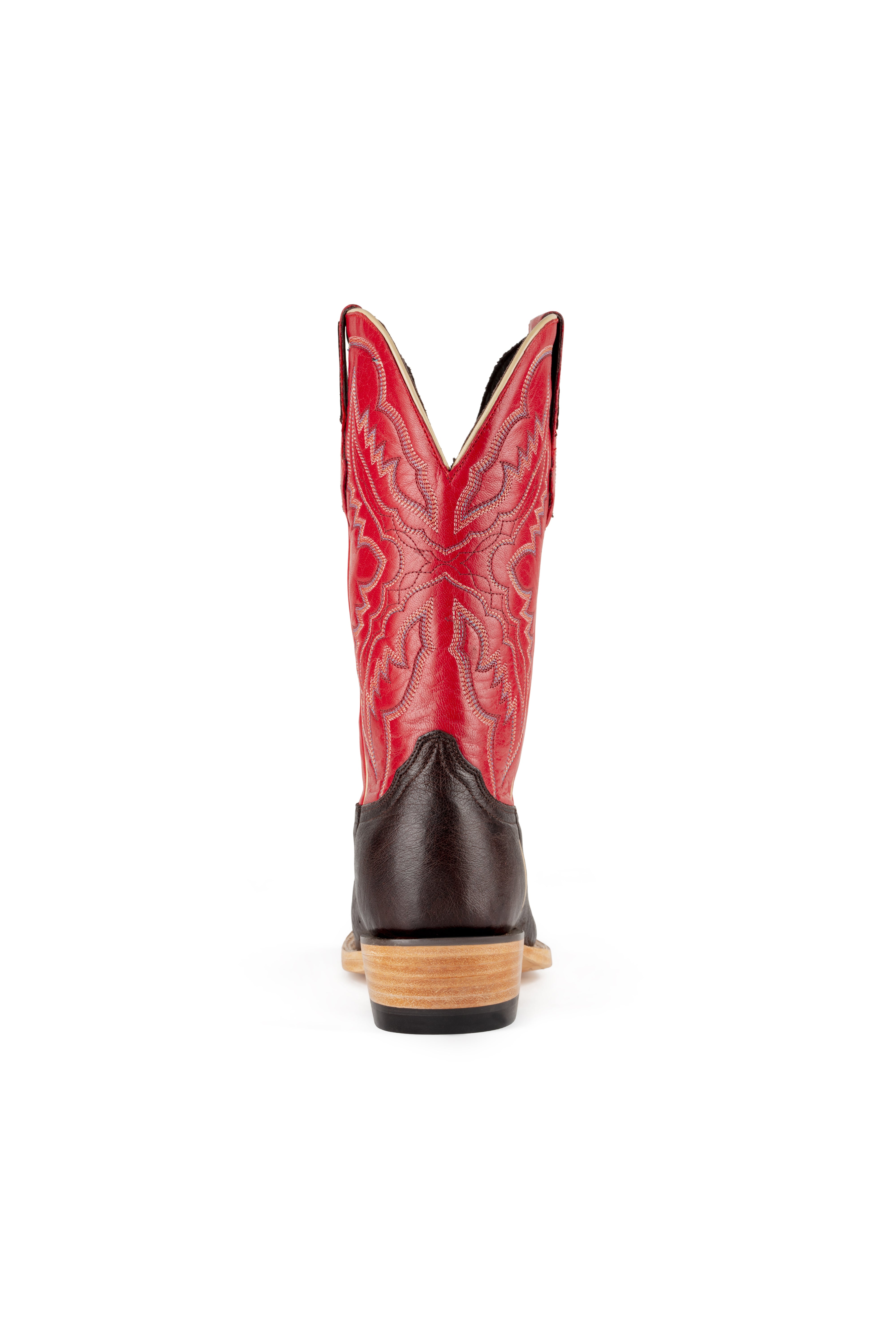 Resistol Boots - Smooth Quill Ostrich - Cutter Toe - Nicotine