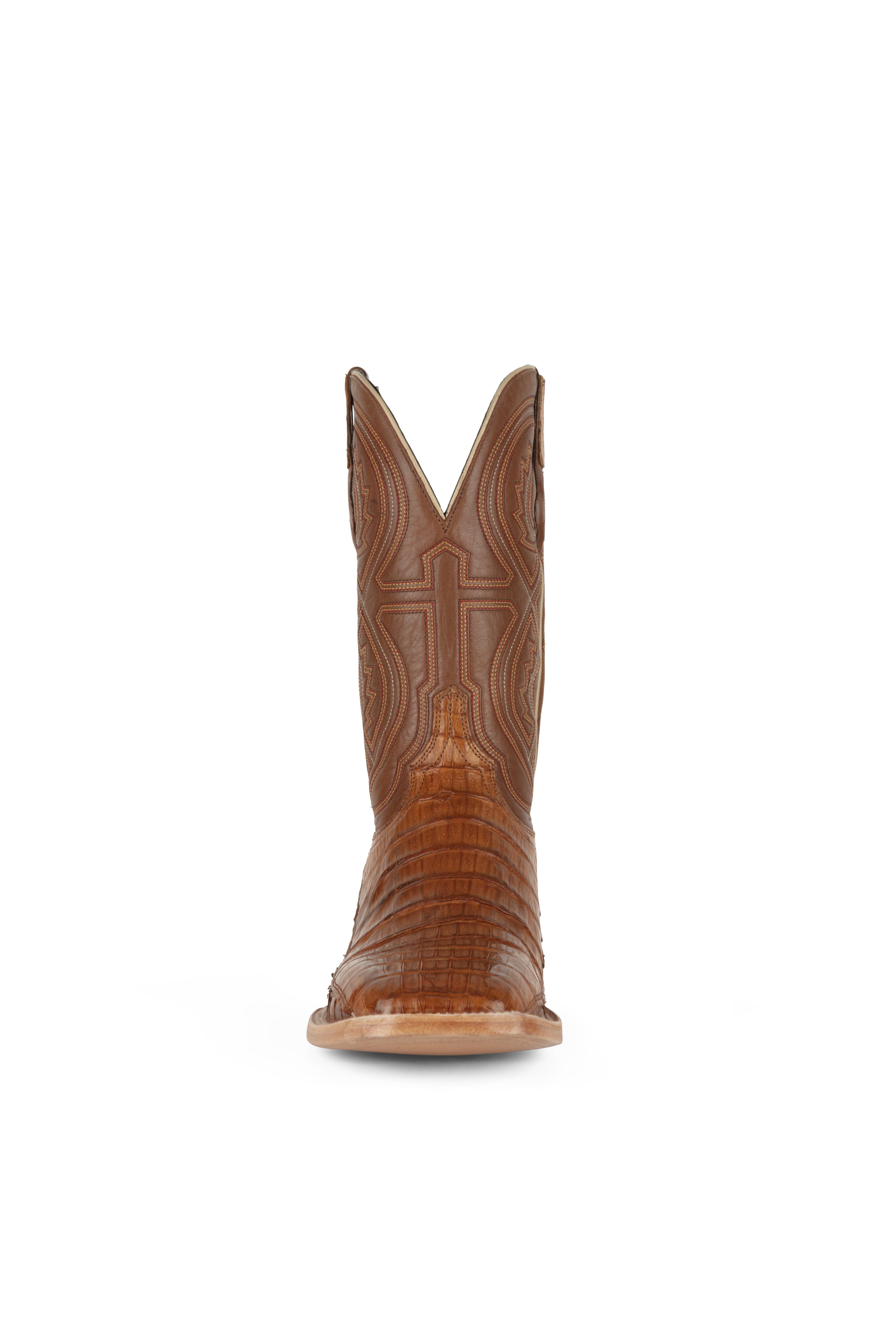 Resistol Boots - Caiman - Square Toe - Tan