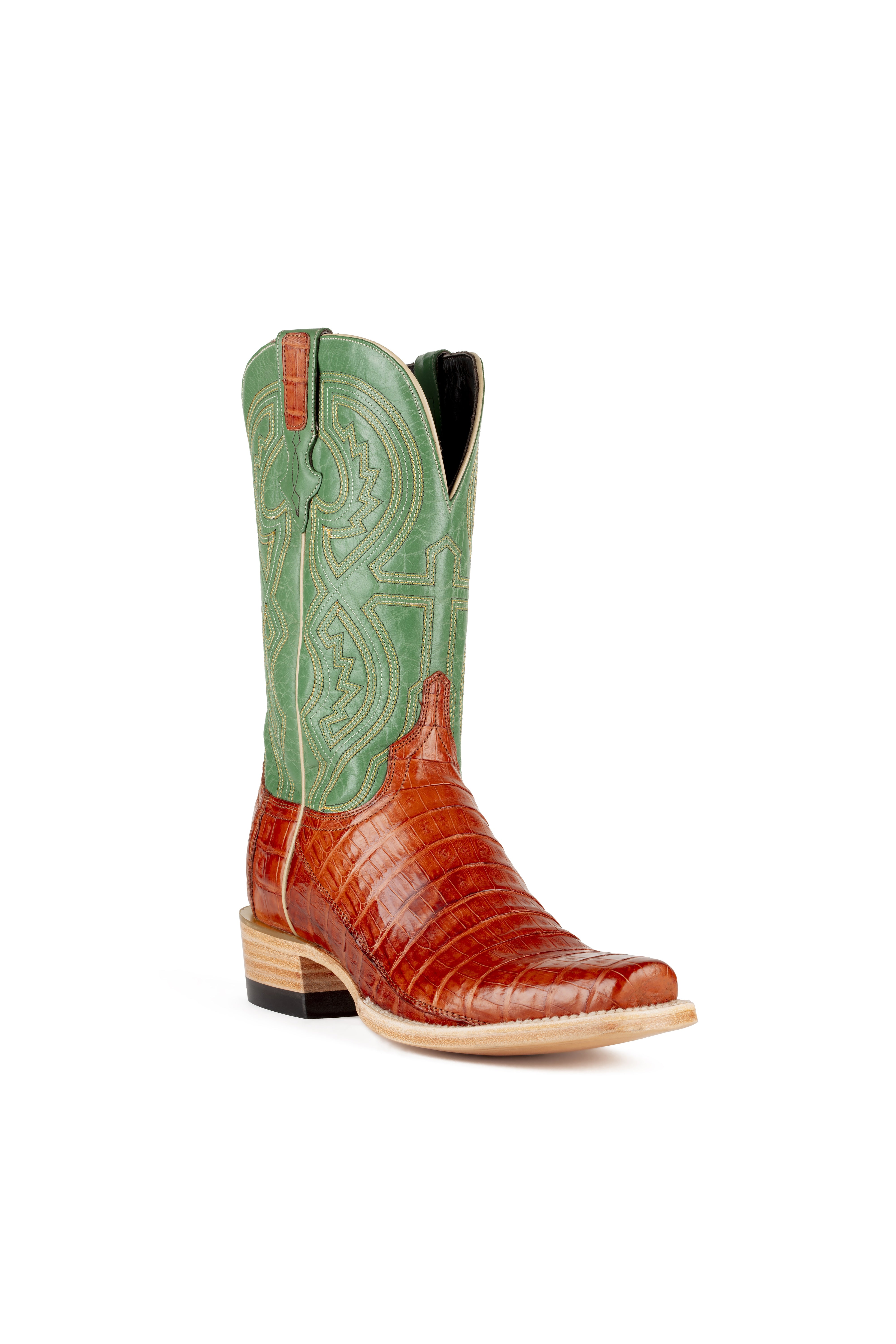 Resistol Boots - Caiman - Cutter Toe - Barnwood