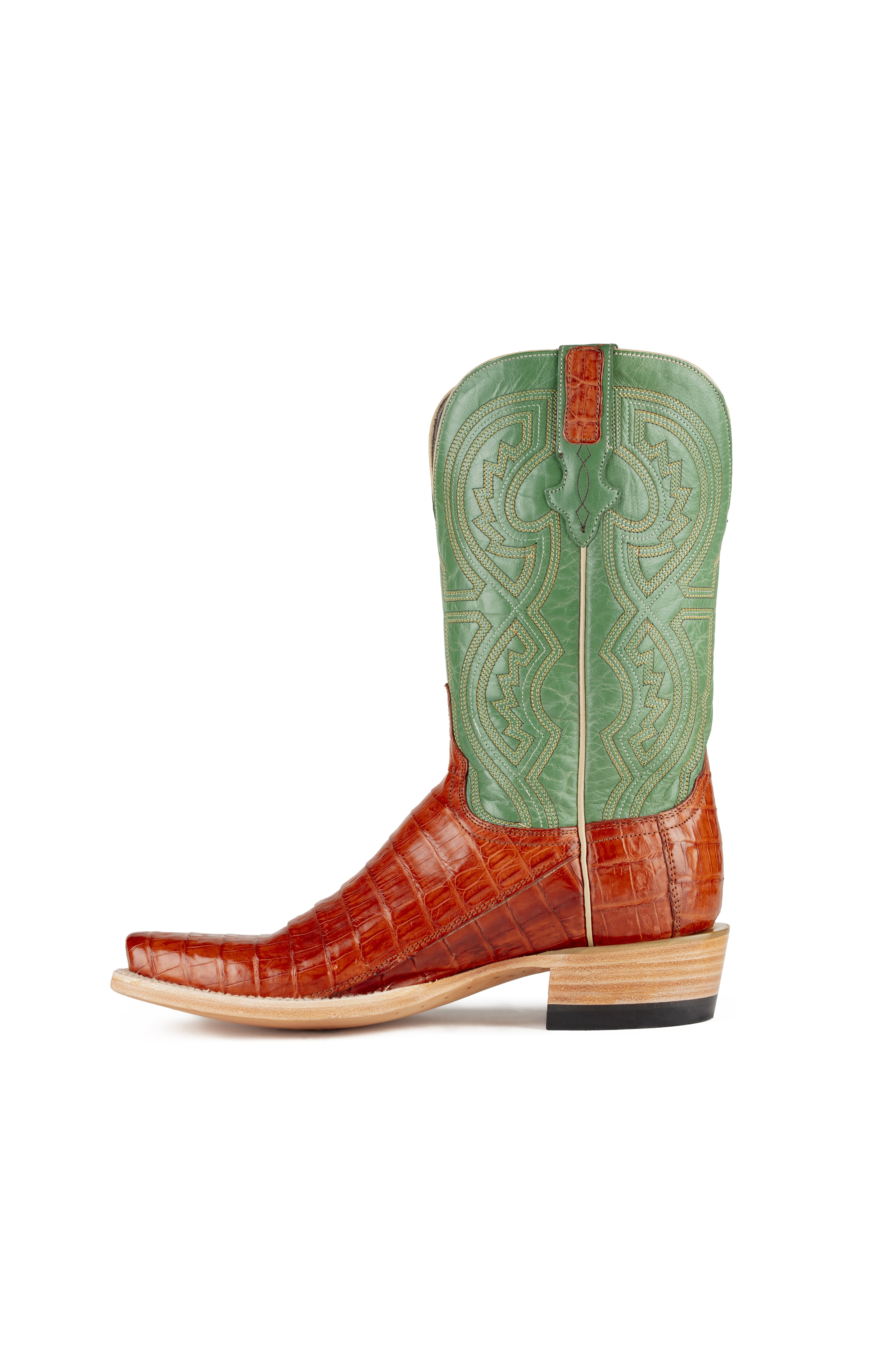 Resistol Boots - Caiman - Cutter Toe - Barnwood