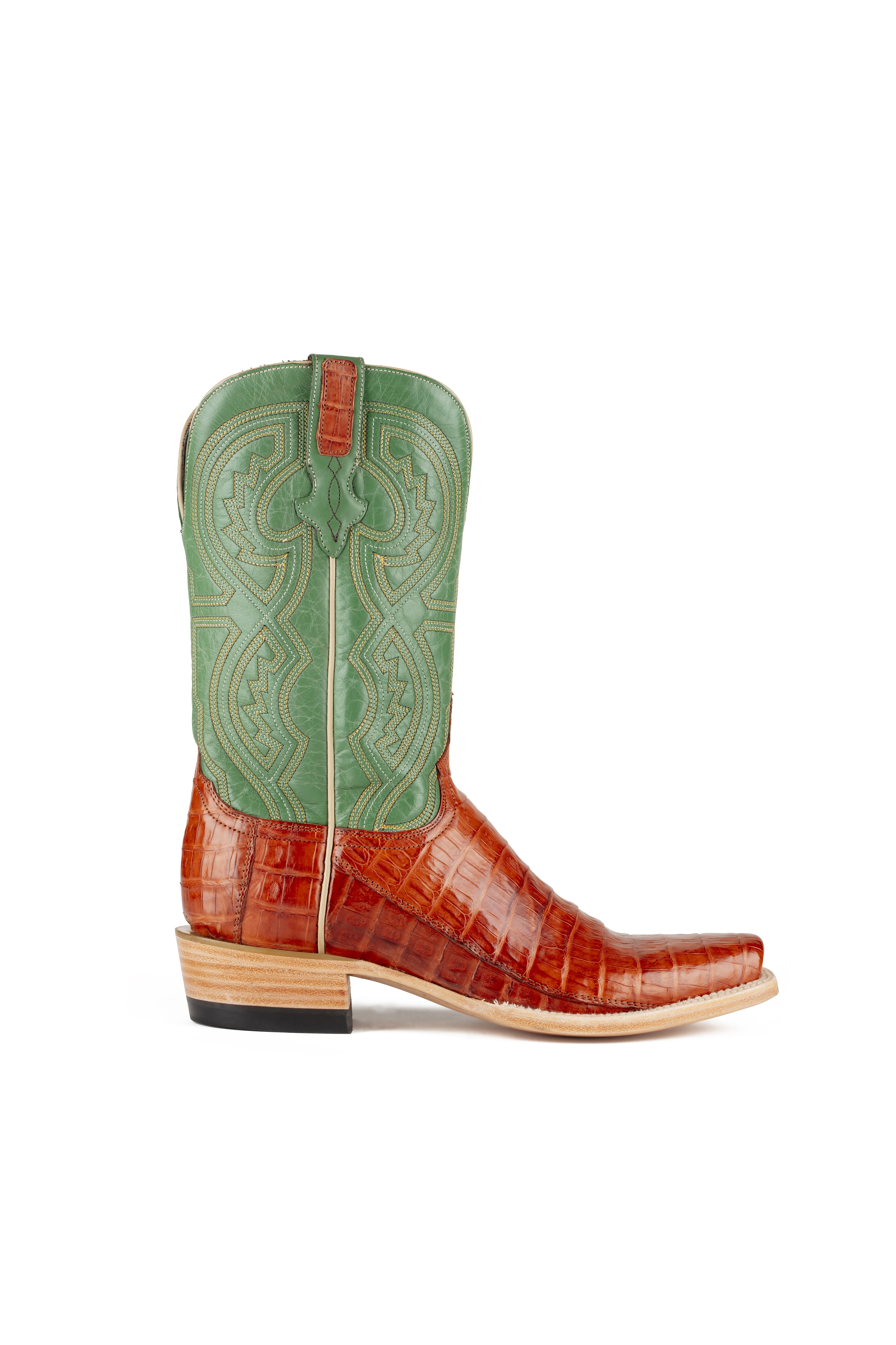 Resistol Boots - Caiman - Cutter Toe - Barnwood
