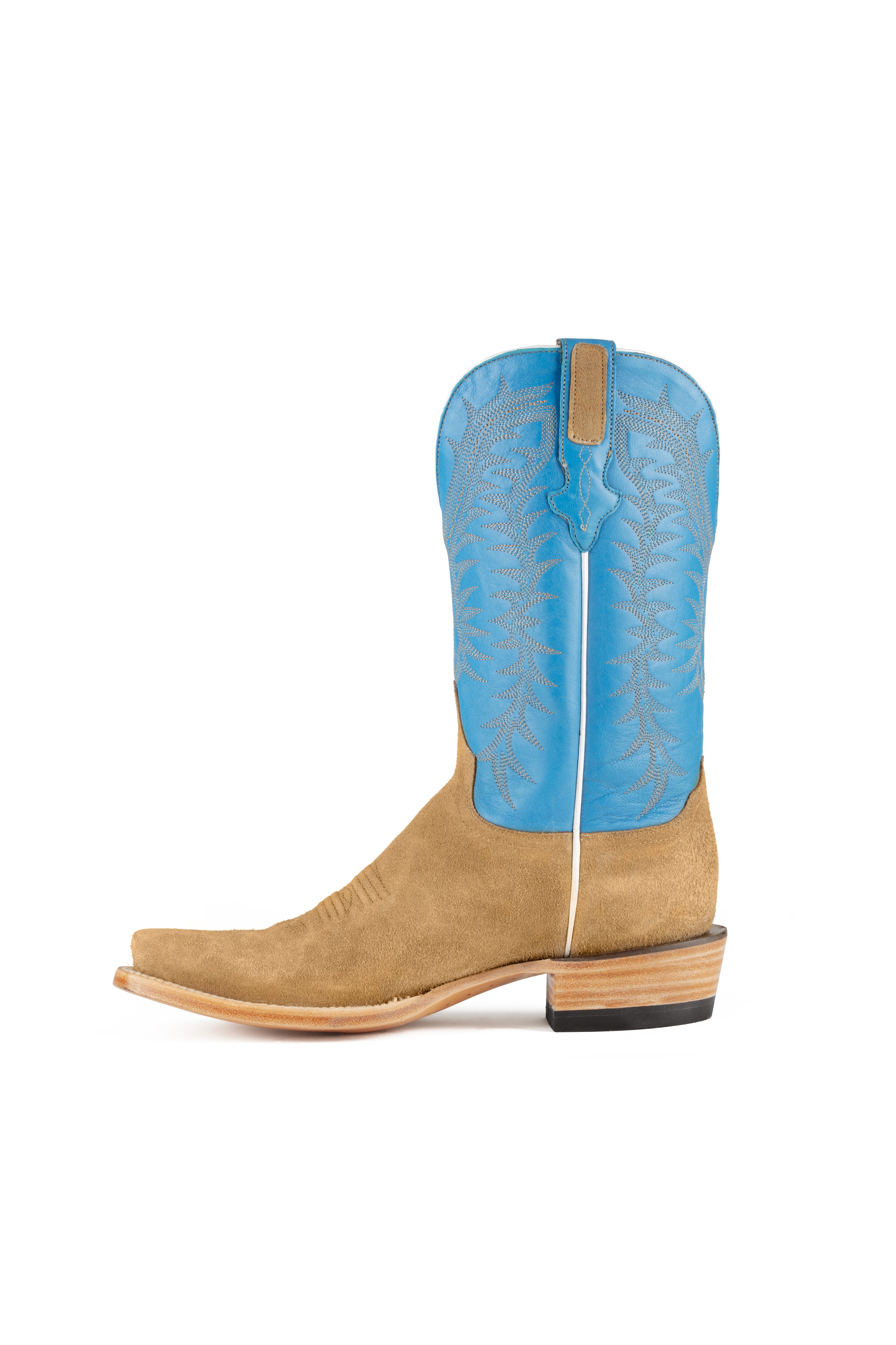 Resistol Boots - Rough Out Suede - Cutter Toe - Sand