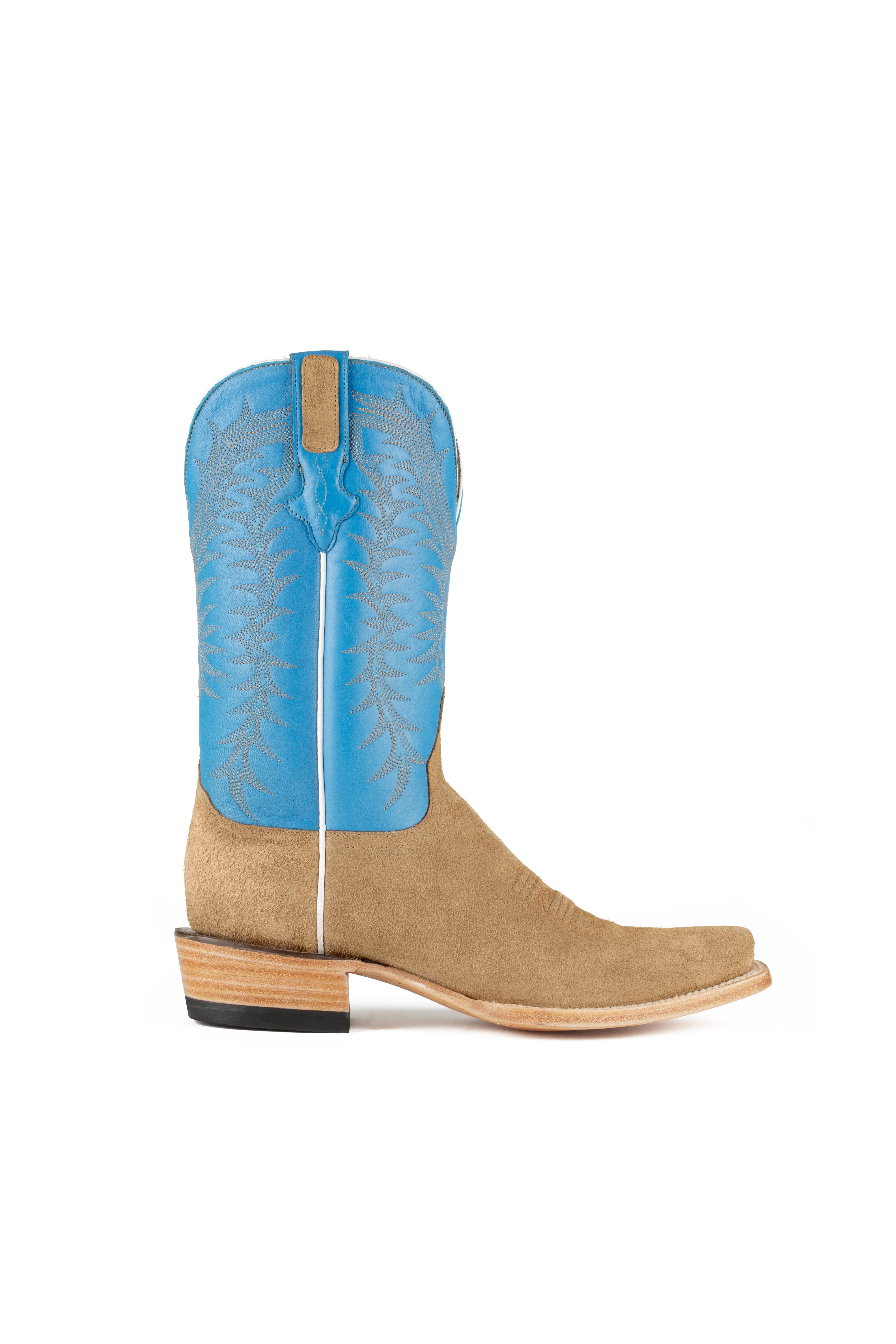 Resistol Boots - Rough Out Suede - Cutter Toe - Sand