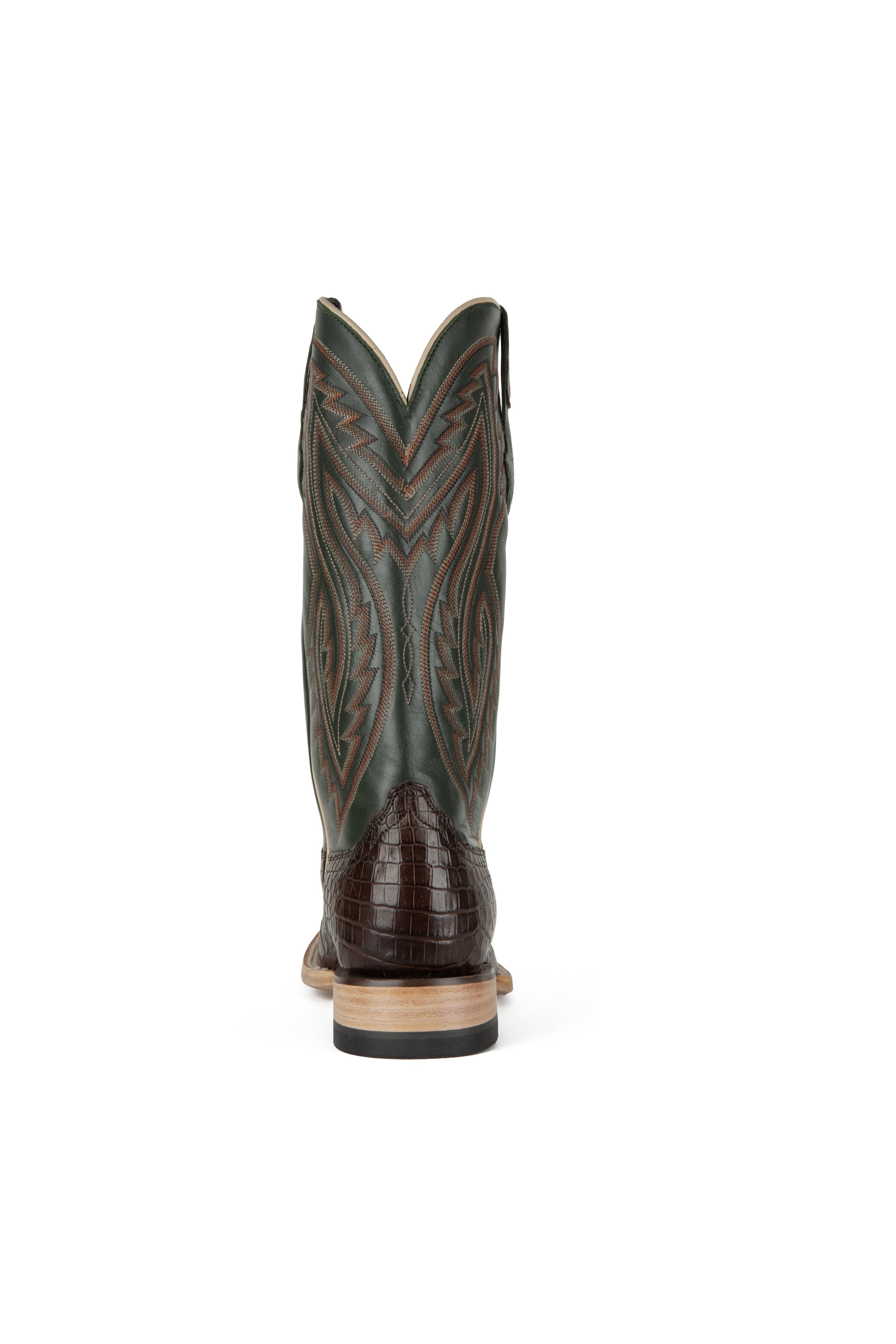 Resistol Boots - Nile Belly - Square Toe - Tobacco