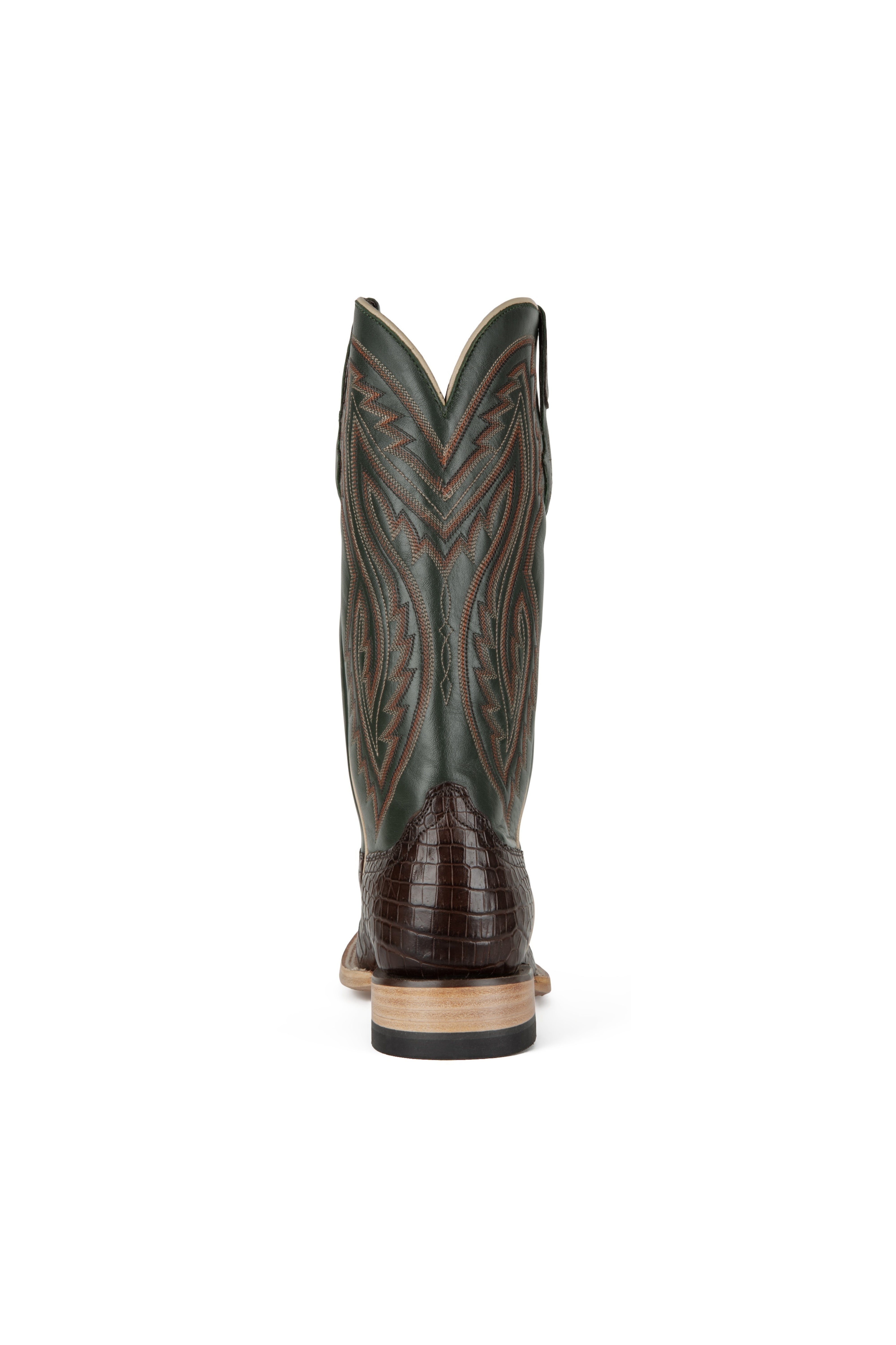 Resistol Boots - Nile Belly - Square Toe - Tobacco