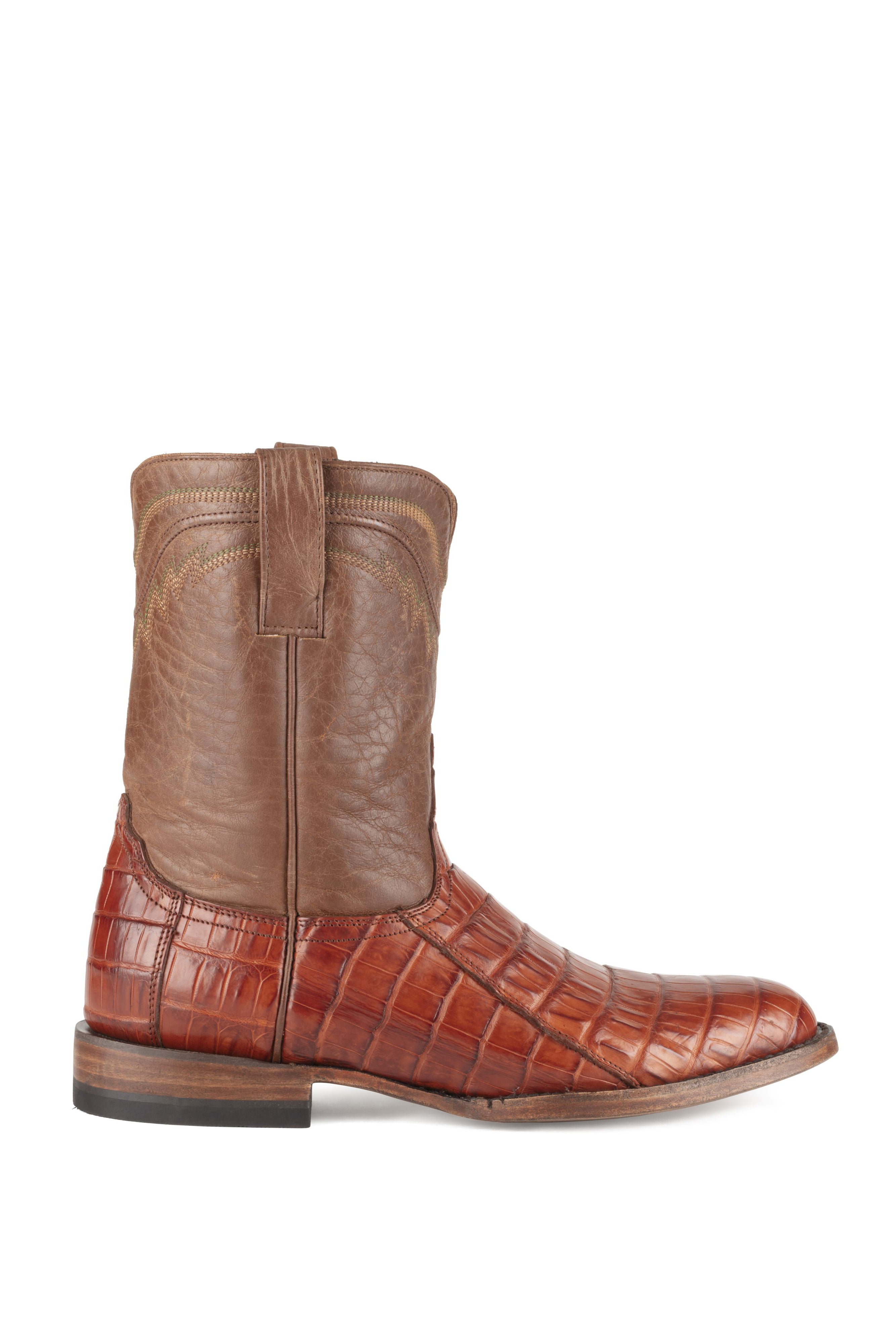 Allens Brand - Nile Belly - Roper - Cognac