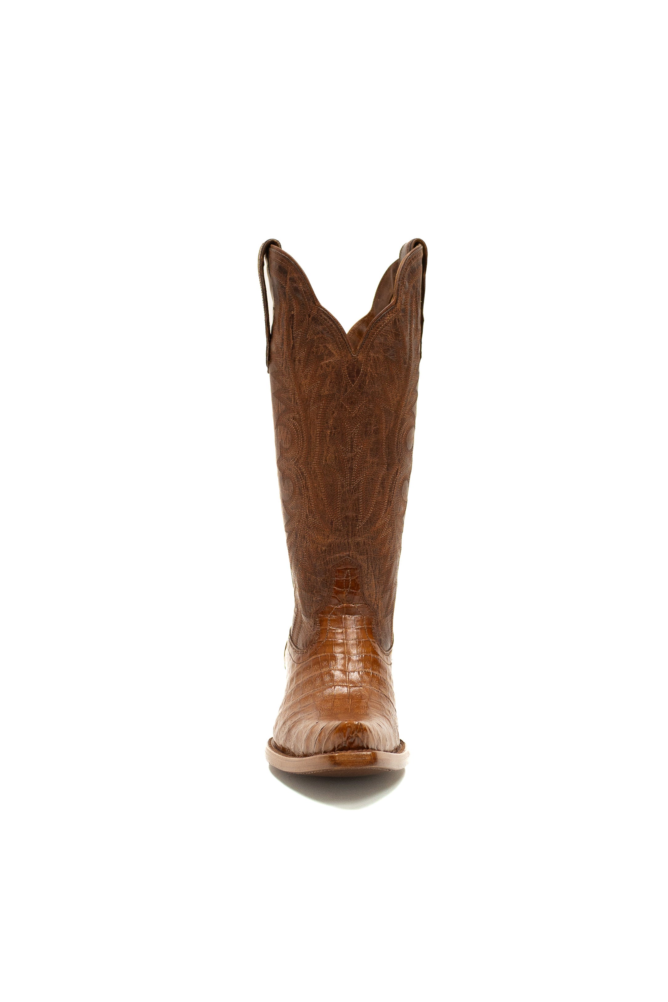 Allens Brand - Chloe Caiman Belly - Cognac