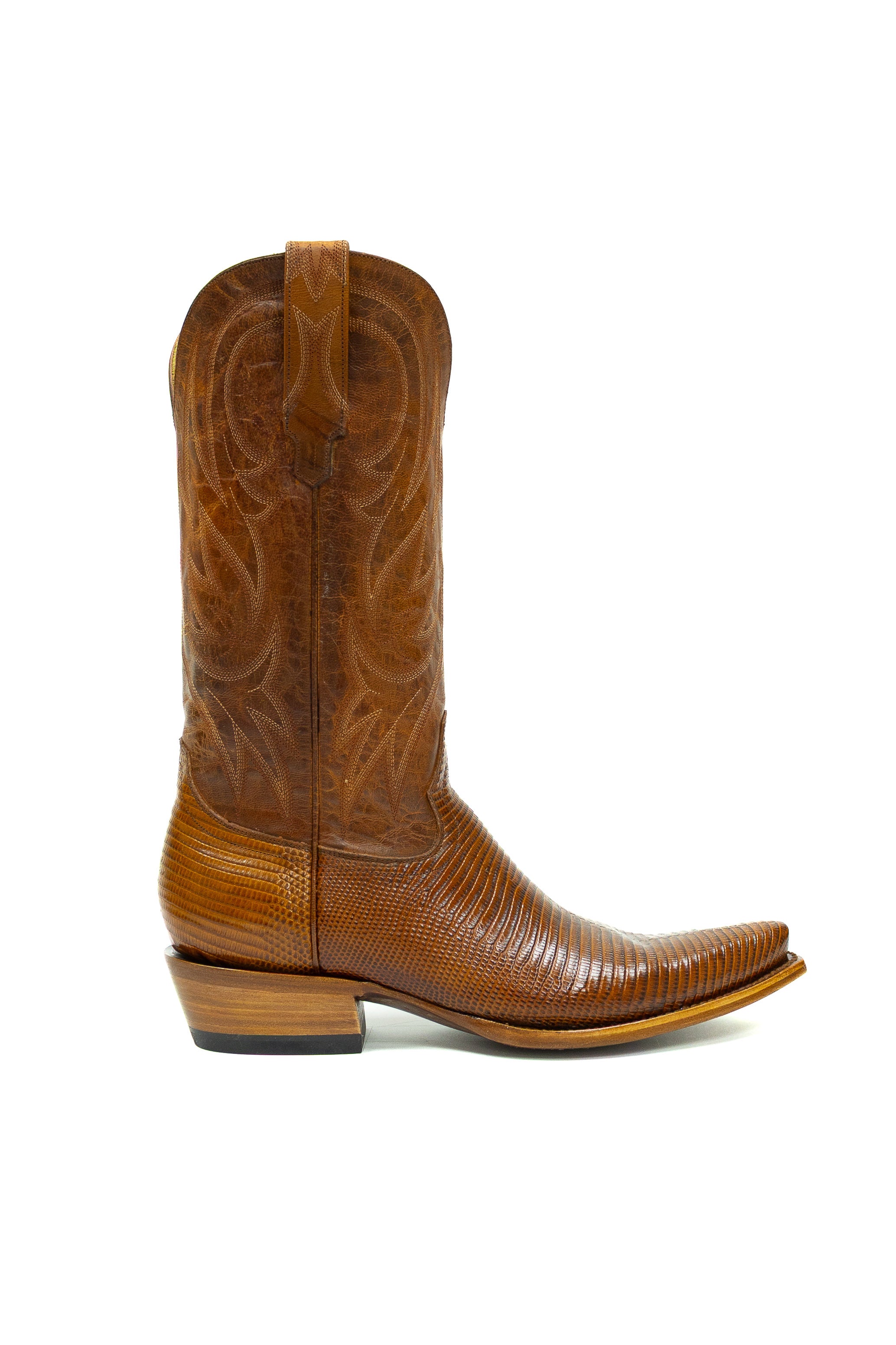 Allens Brand - Little Joe Lizard - Snip Toe - Brandy