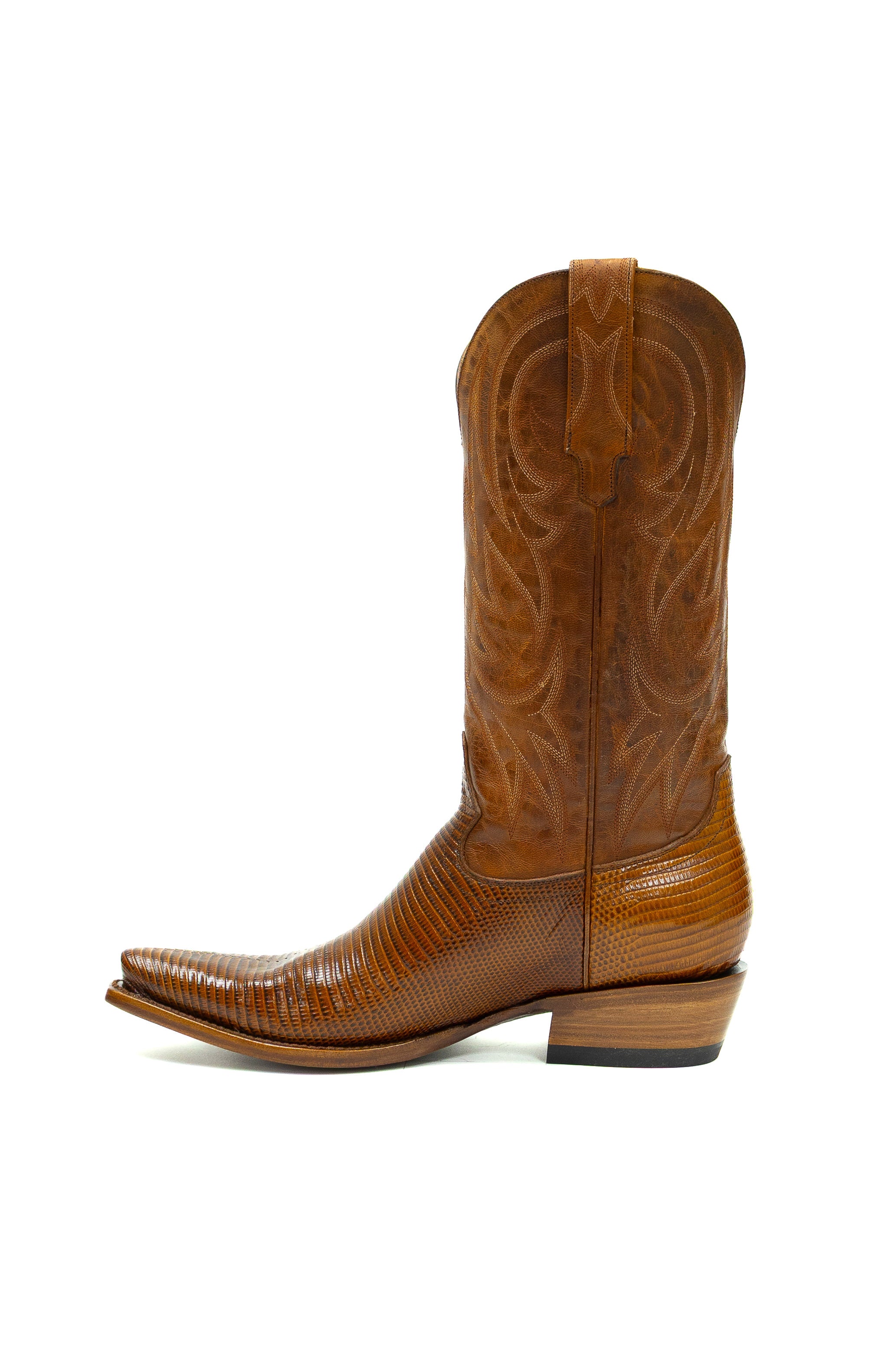 Allens Brand - Little Joe Lizard - Snip Toe - Brandy