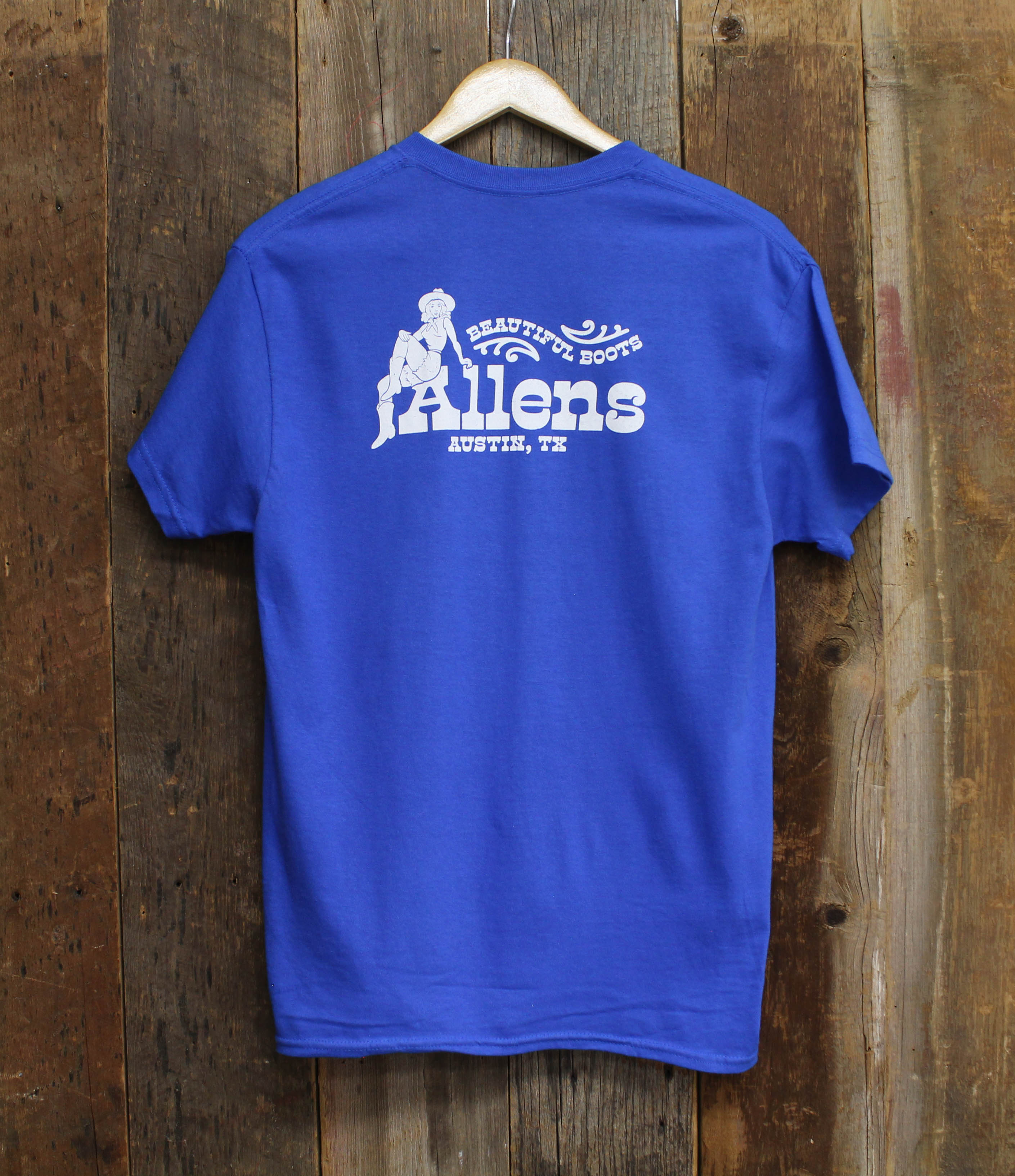 Allens Shirt - Allens Beauty - Blue (Austin)