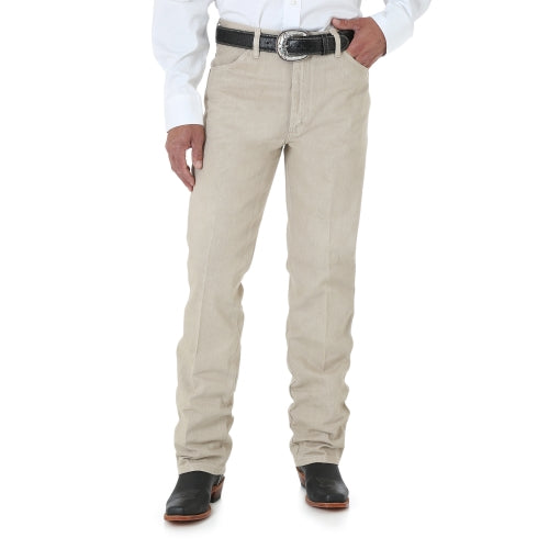 Men's Wrangler Cowboy Cut Slim Fit - Prewashed Tan