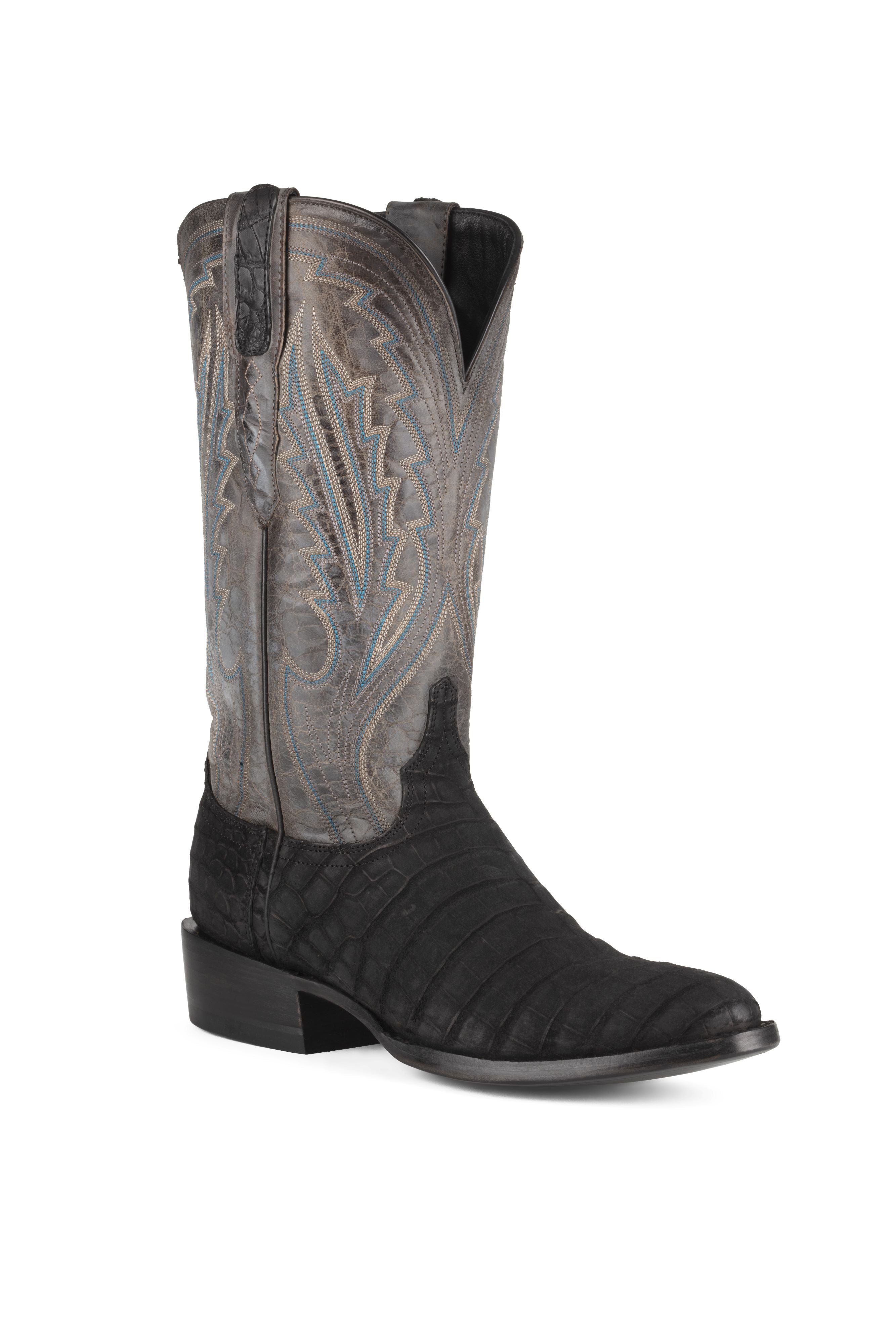 Allens Brand - Sueded Nile Belly - Black