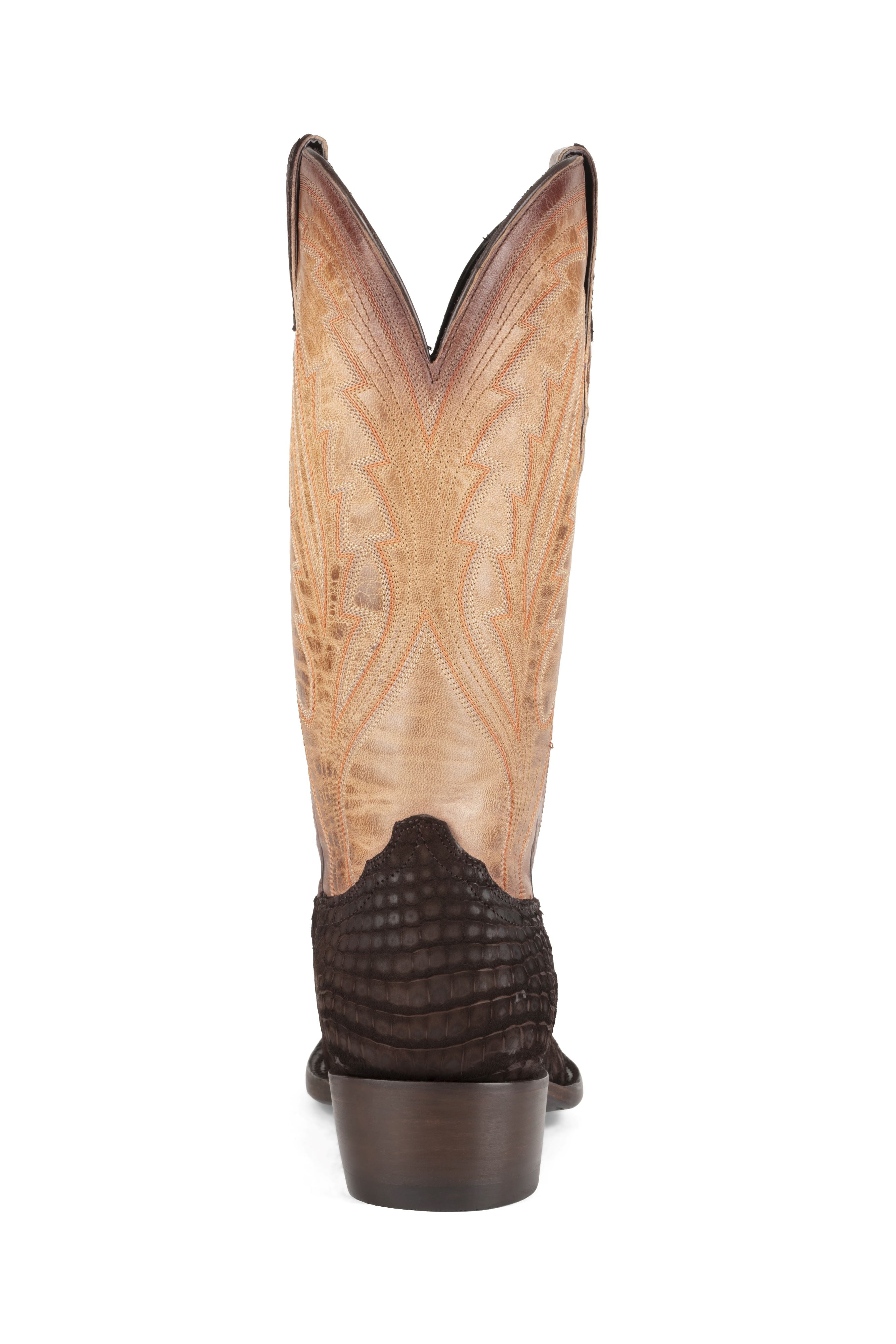 Allens Brand - Sueded Nile Belly - Rustic Brown