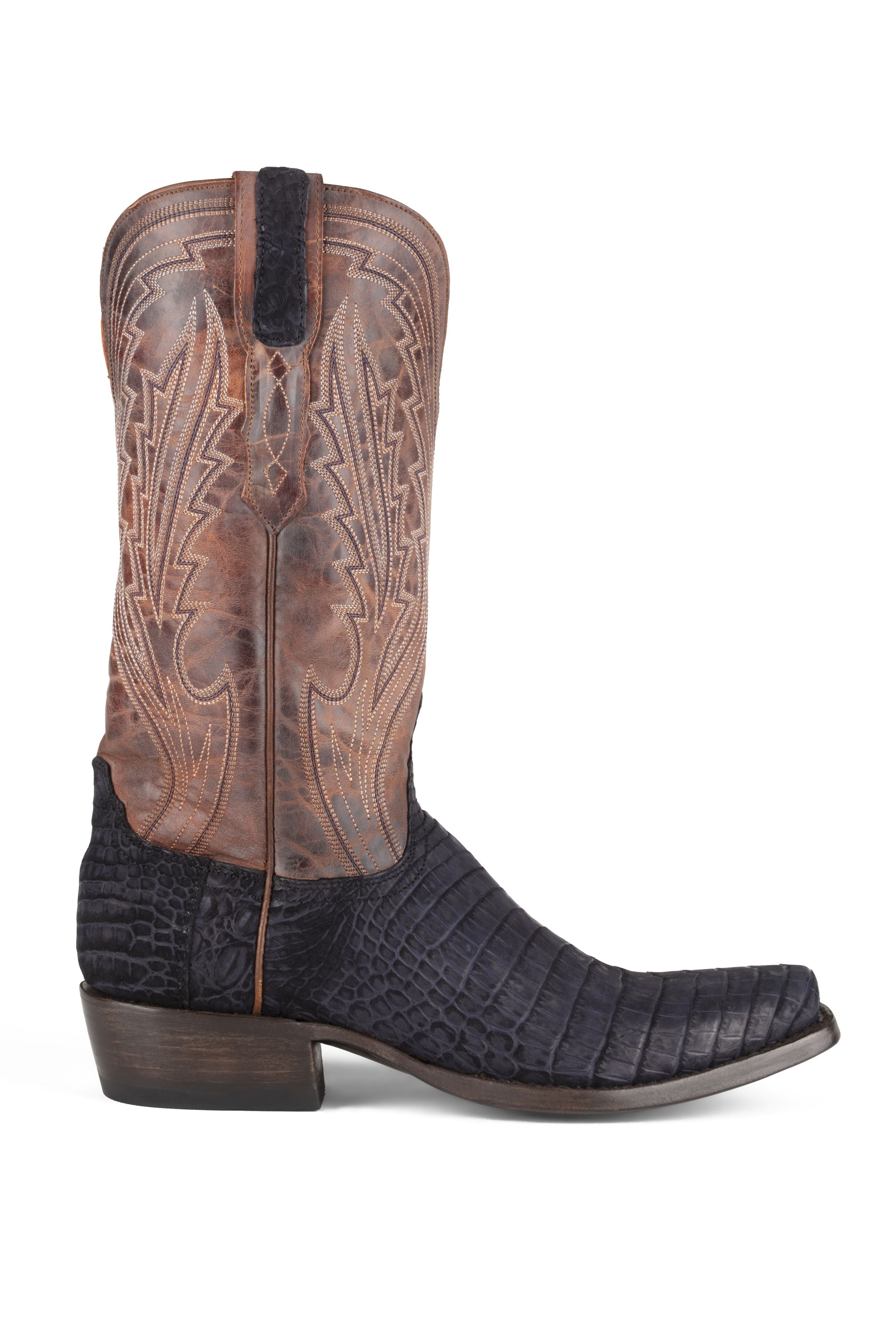 Allens Brand - Sueded Nile Belly - Navy