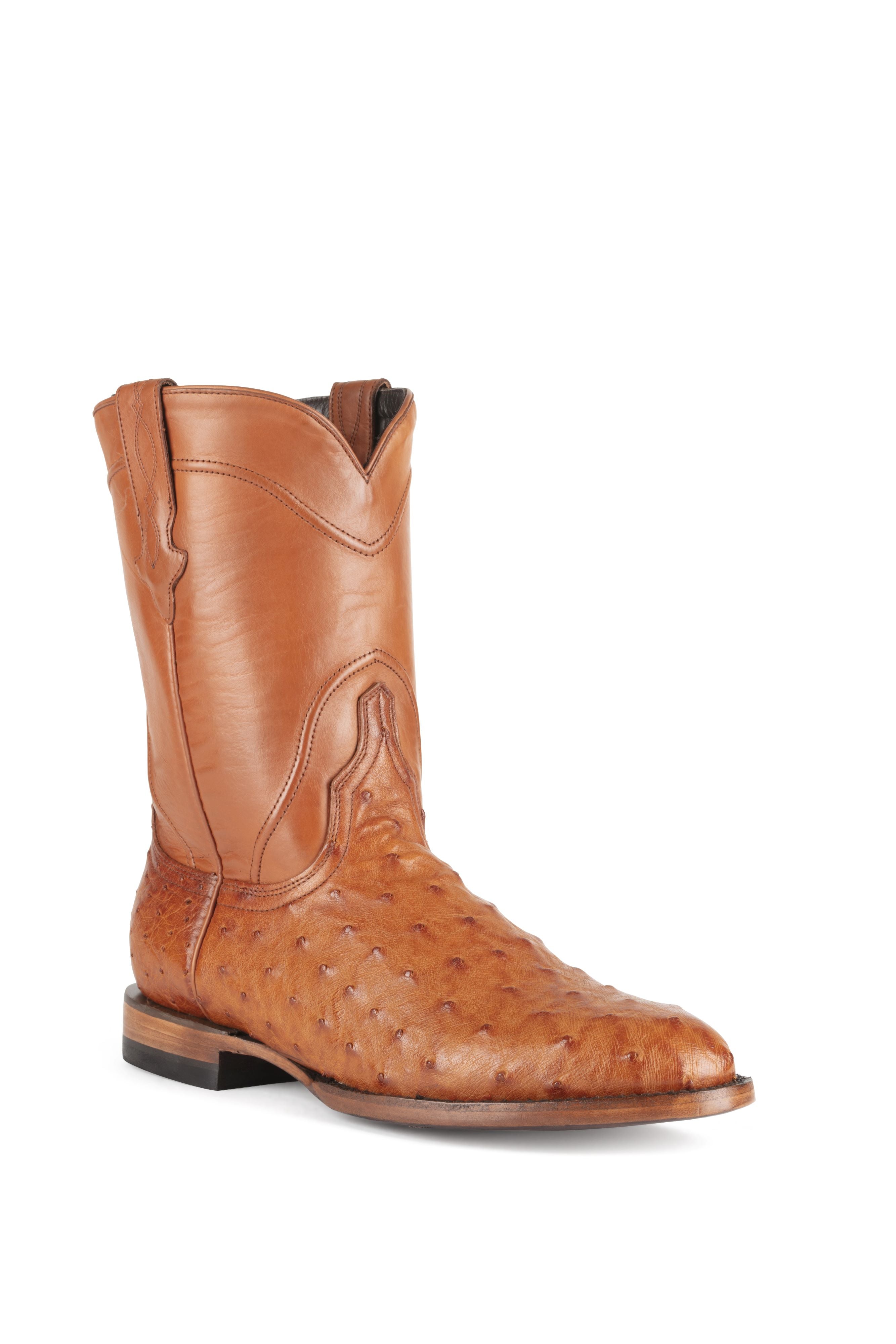 Allens Brand - Full Quill Ostrich - Roper - Brandy