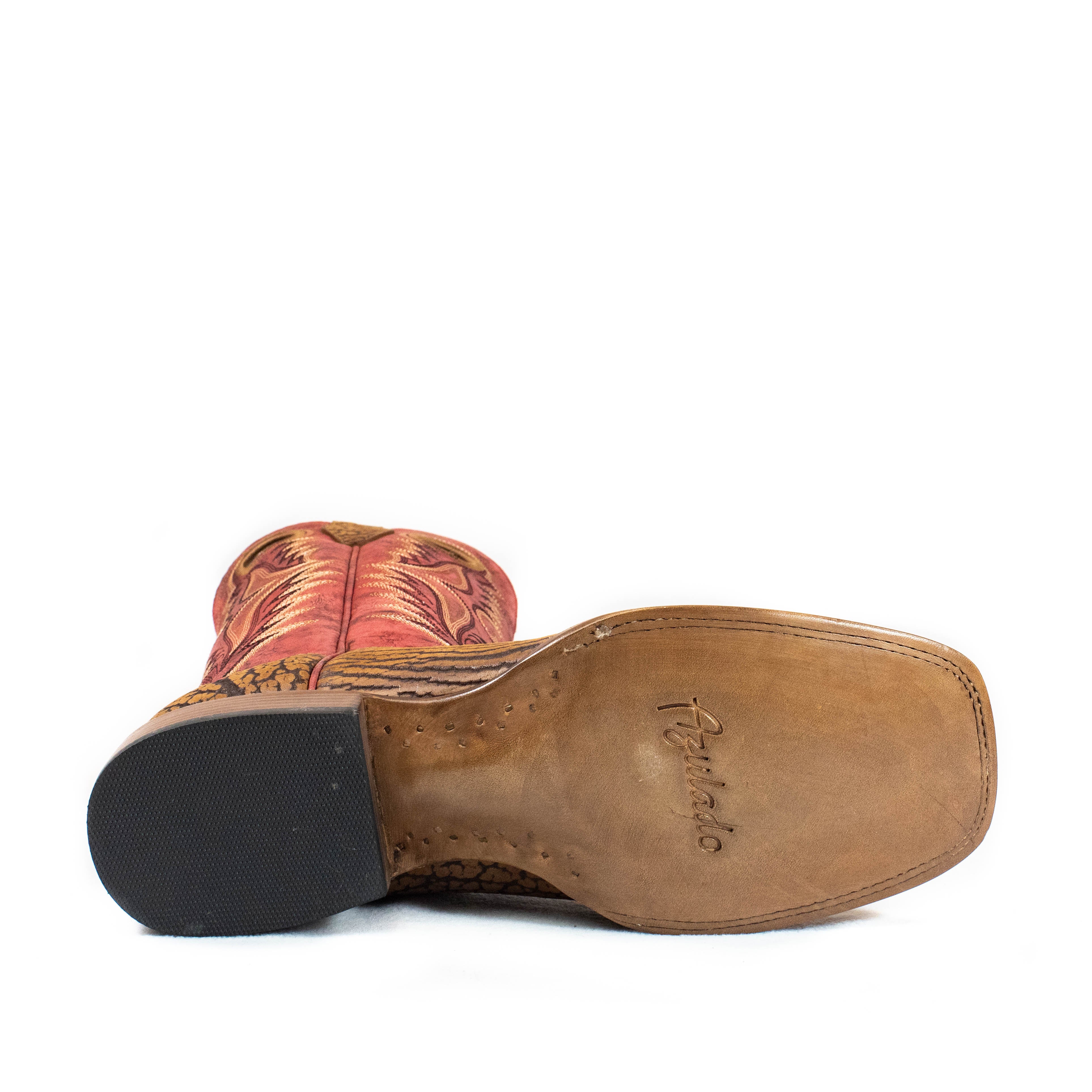 Azulado - Joaquin - Square Toe - Rust