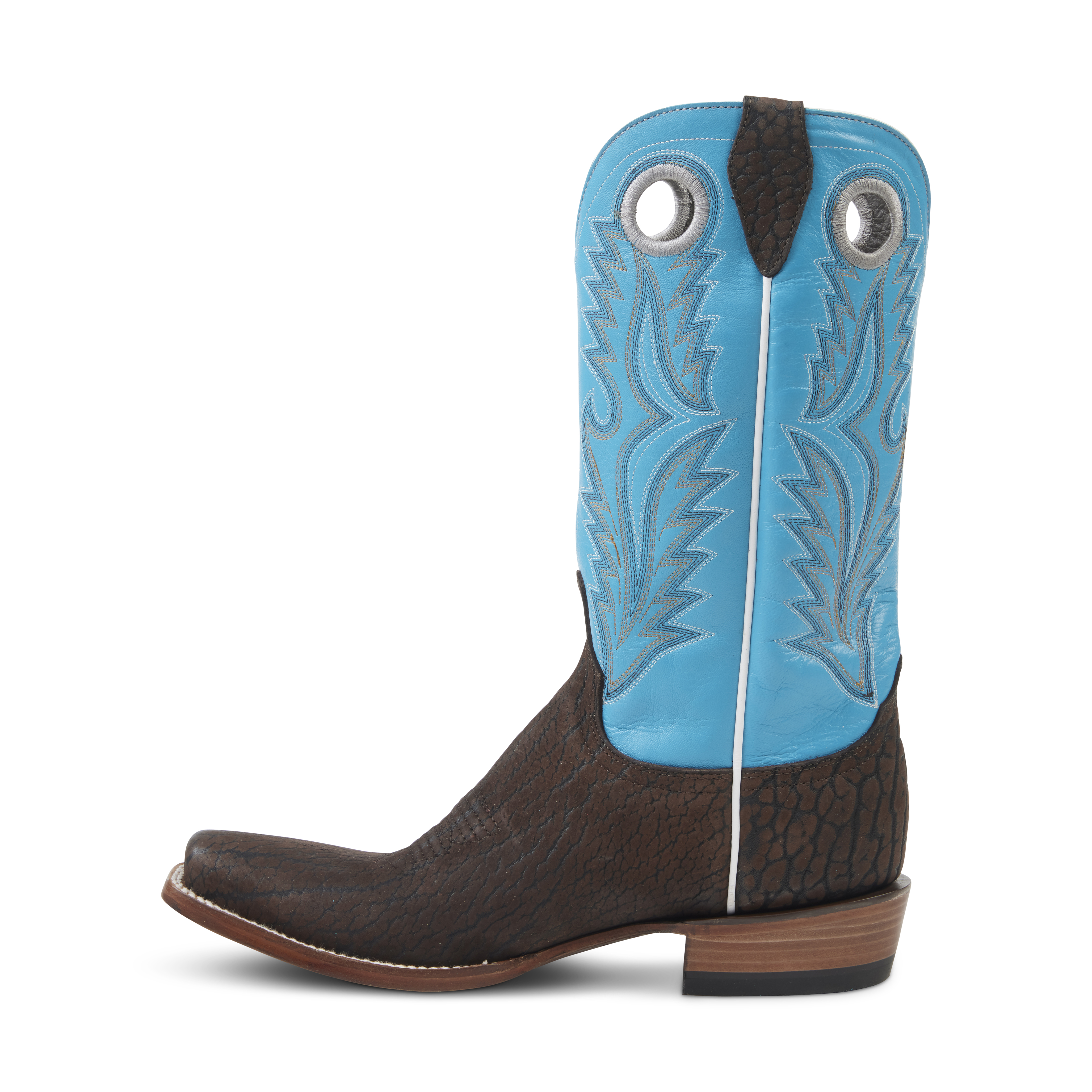 Azulado - Joaquin - Cutter Toe - Chocolate & Blue