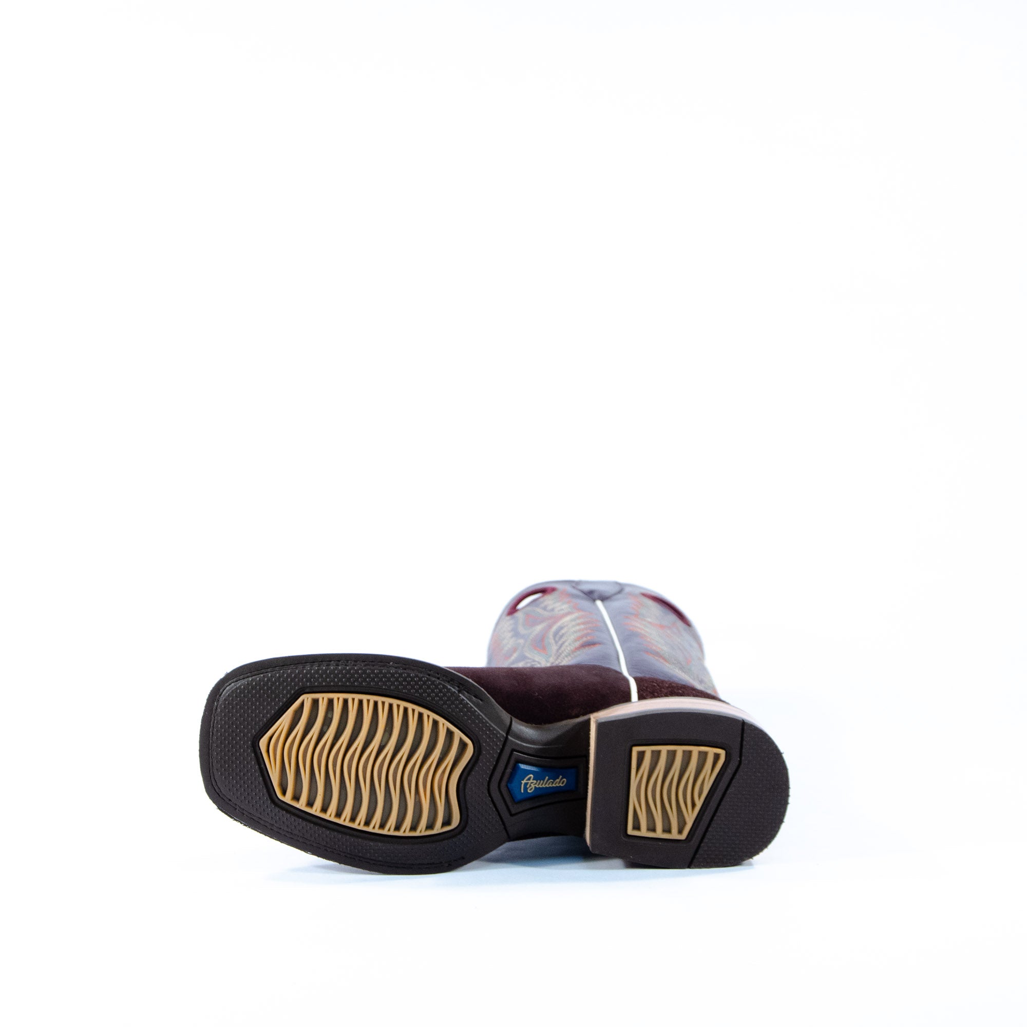 Azulado - Shane (Rubber Sole) - Square Toe - Chocolate